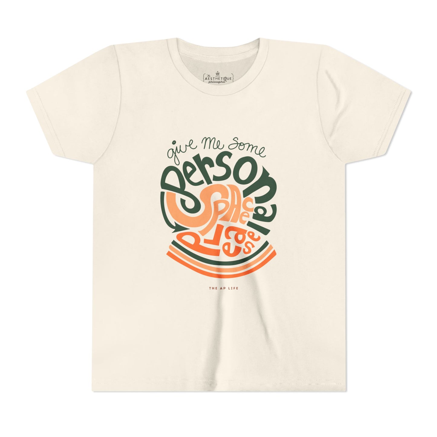Give Me Some Personal Space - Sensory - Youth Unisex Jersey Tee