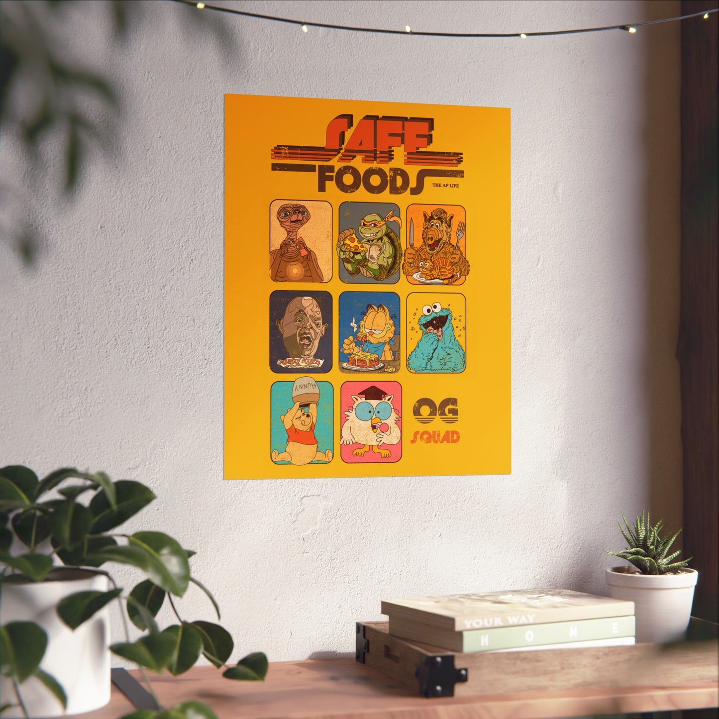 Safe Foods OG Squad - Matte Vertical Posters