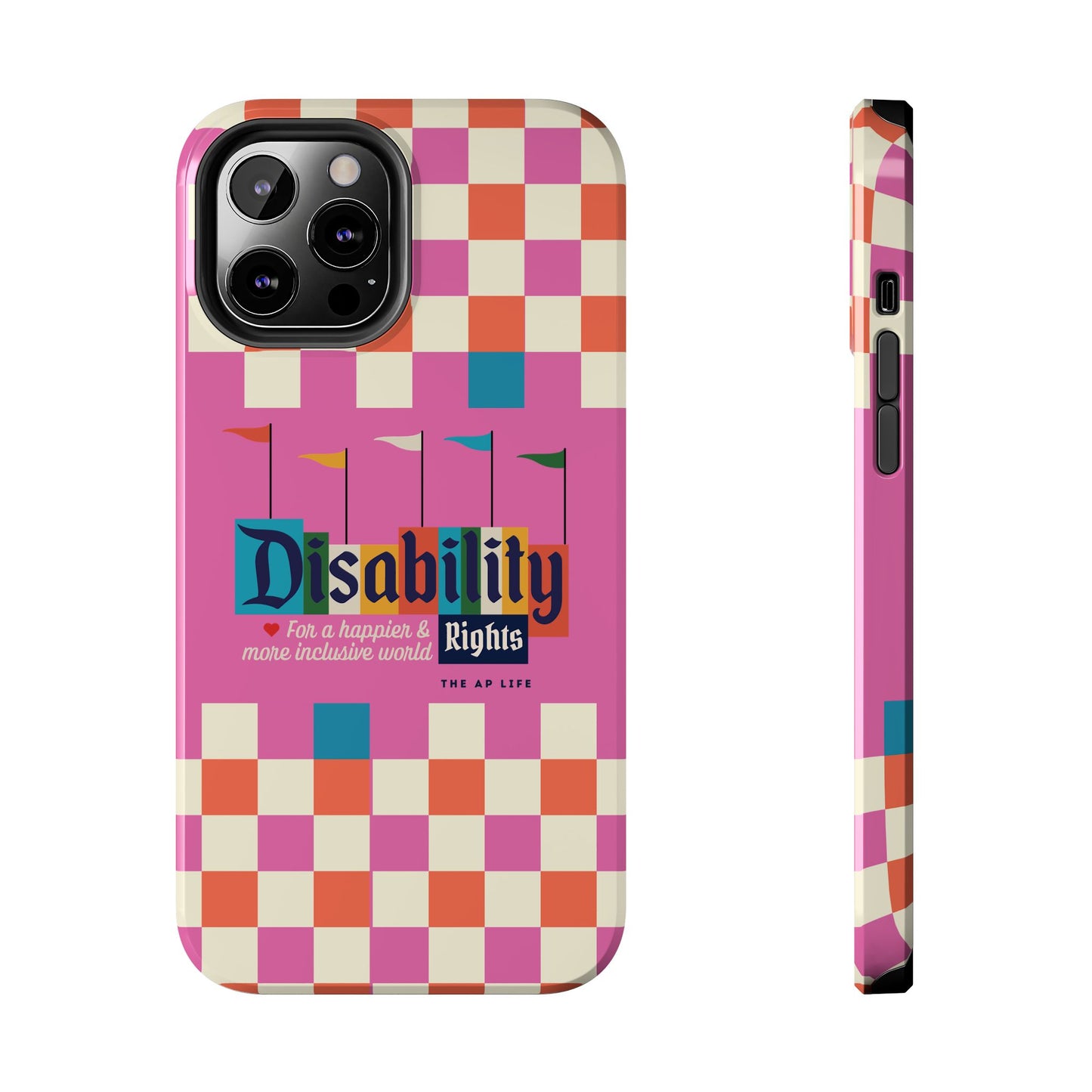 Disability Rights for A Happier & More Inclusive World - iPhone Case