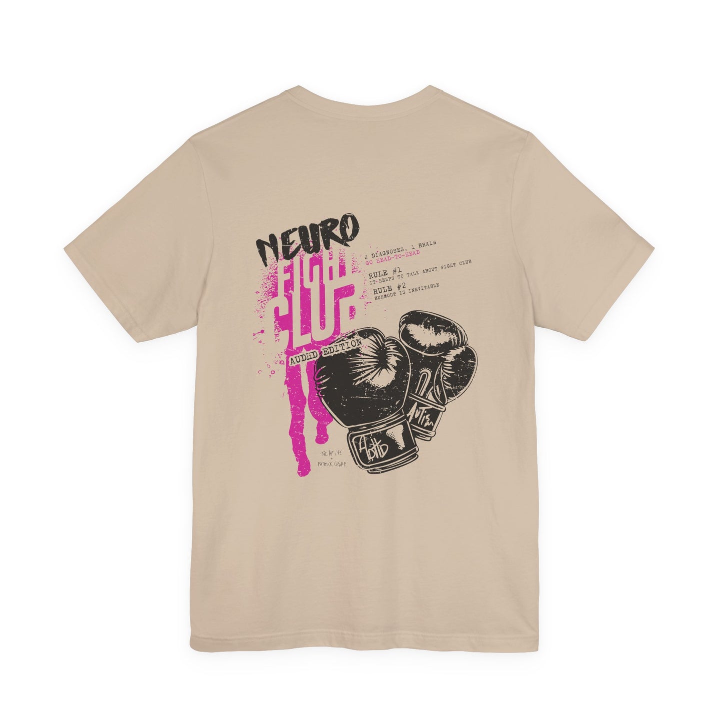 Neuro Fight Club - AuDHD - Adult Unisex Tee