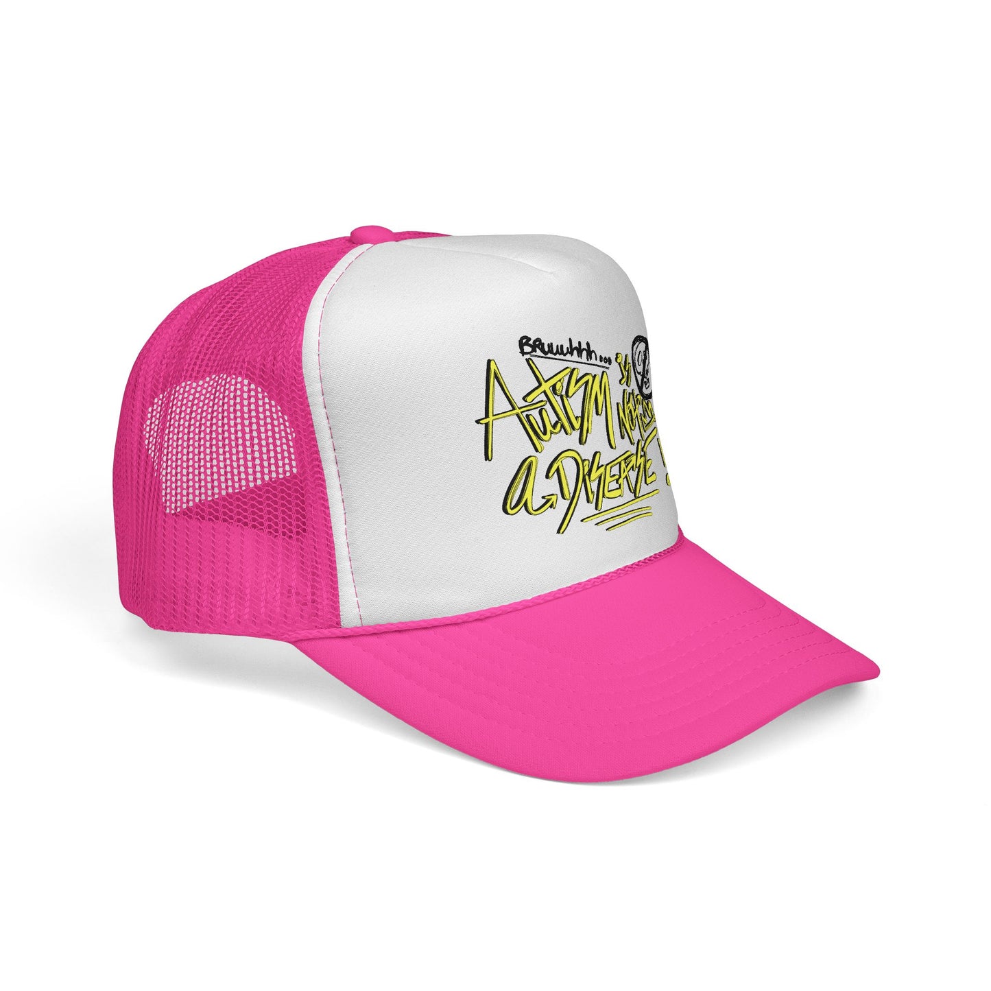 Bruh. Autism is not a Disease - Adult Unisex Trucker Hat
