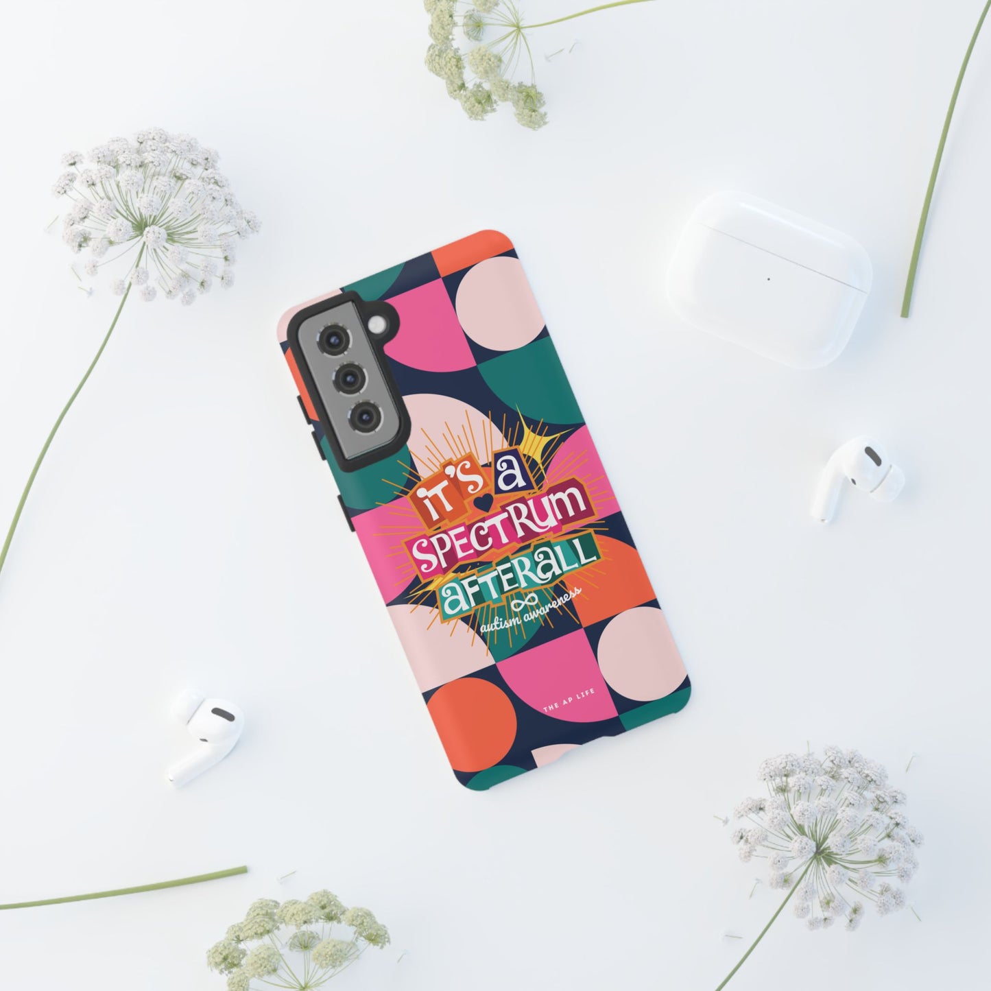It's A Spectrum Afterall - Autism Awareness - Android Phone Case for Google Pixel & Samsung