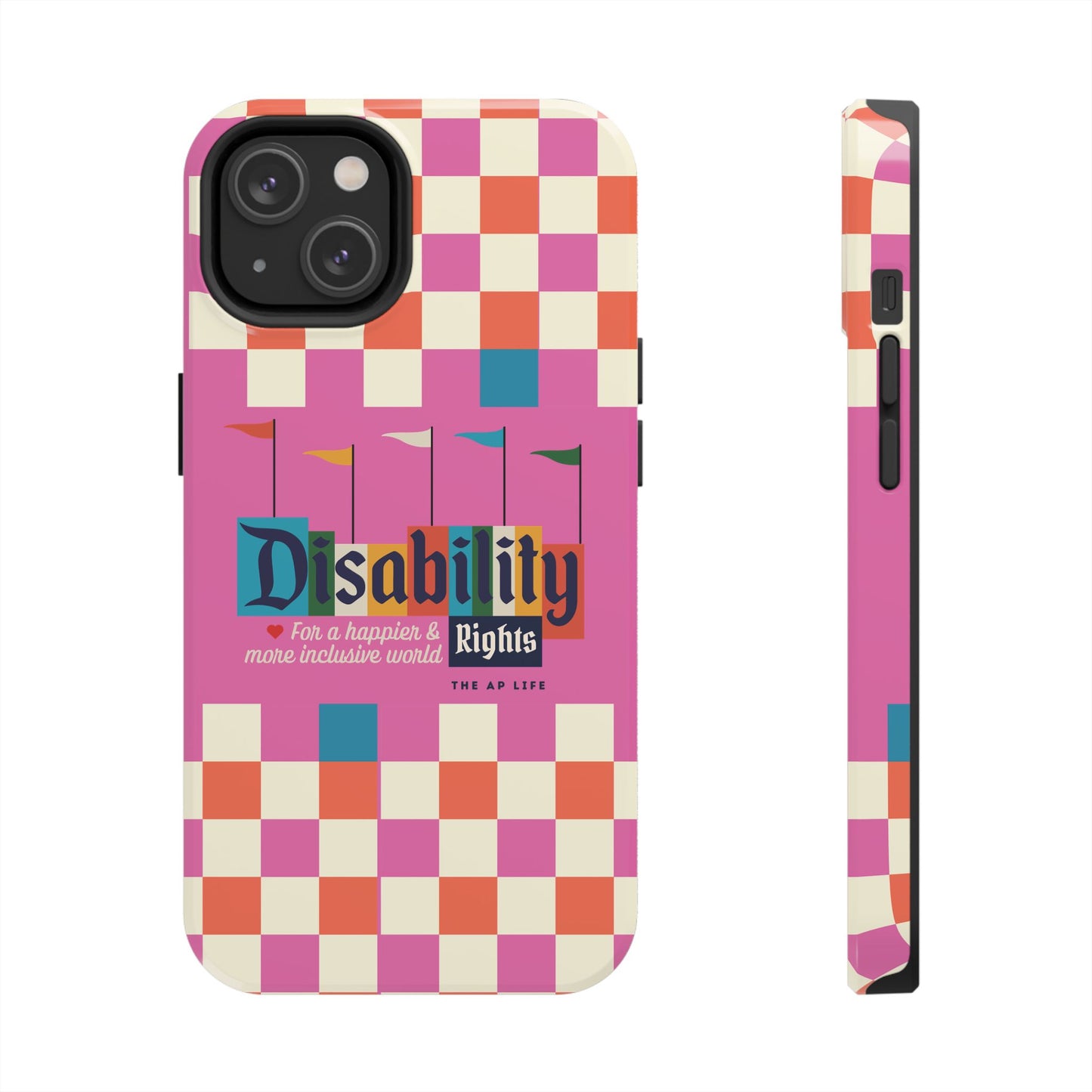 Disability Rights for A Happier & More Inclusive World - iPhone Case