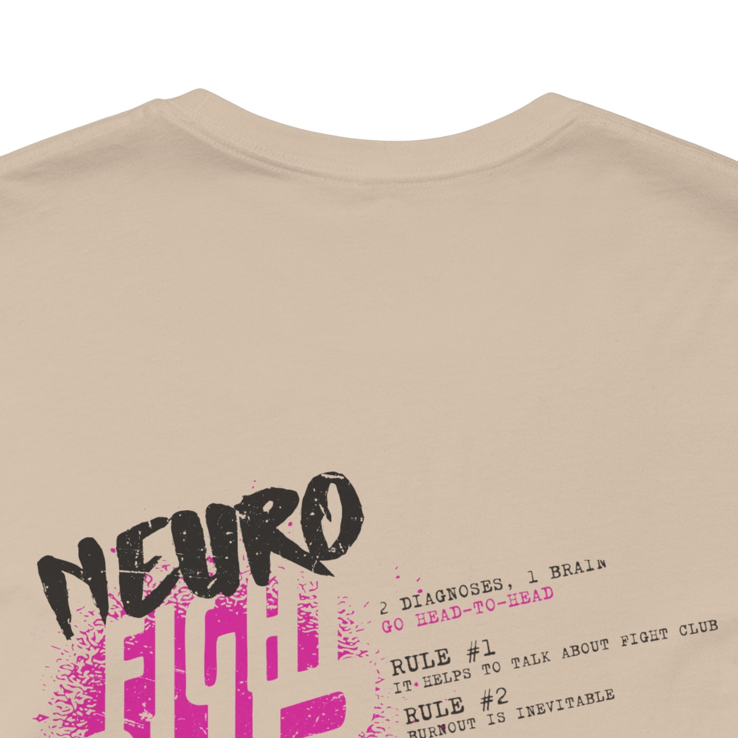 Neuro Fight Club - AuDHD - Adult Unisex Tee