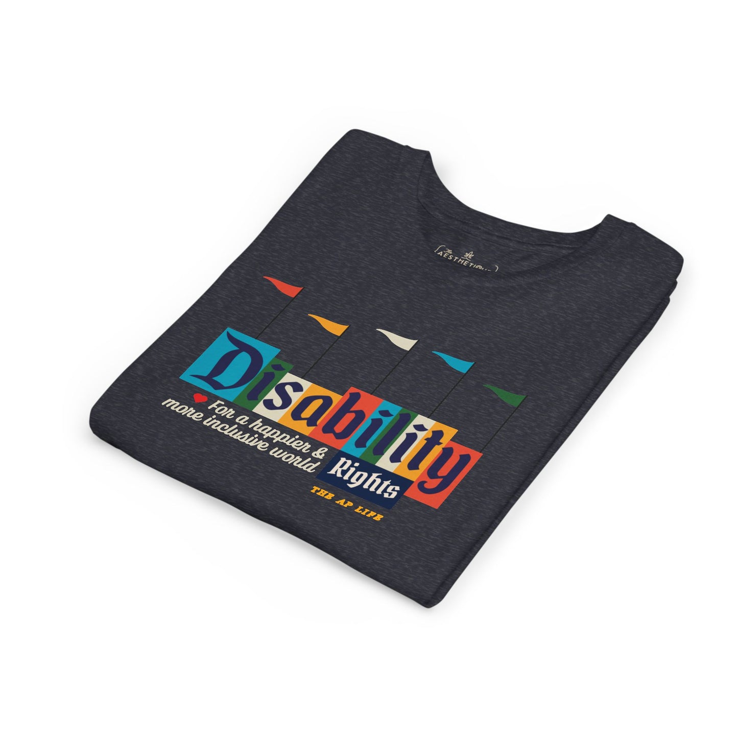 Disability Rights For A Happier & More Inclusive World - Youth Unisex Jersey Tee