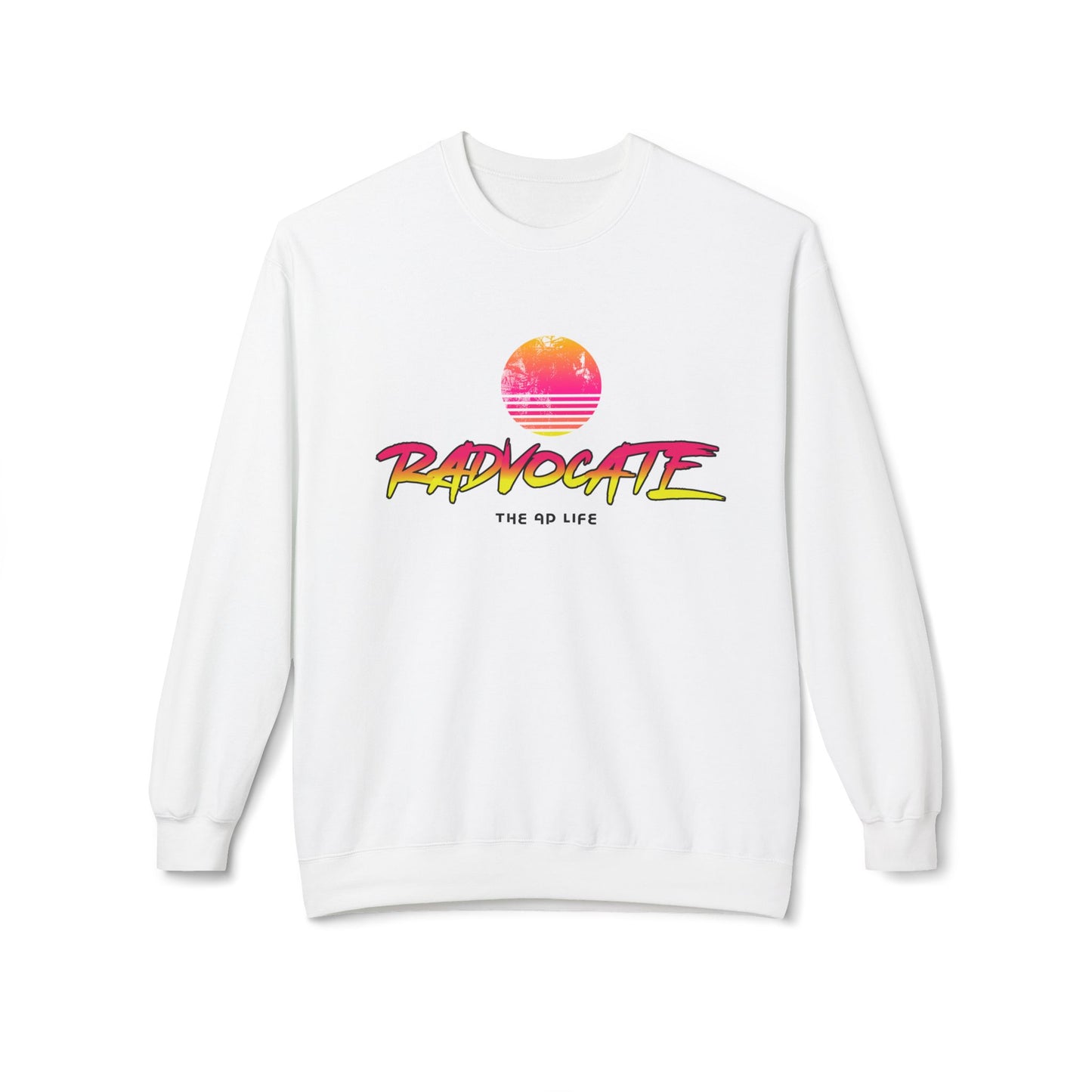 Radvocate Autism Advocacy - Adult Unisex Softstyle Fleece Crewneck Sweatshirt