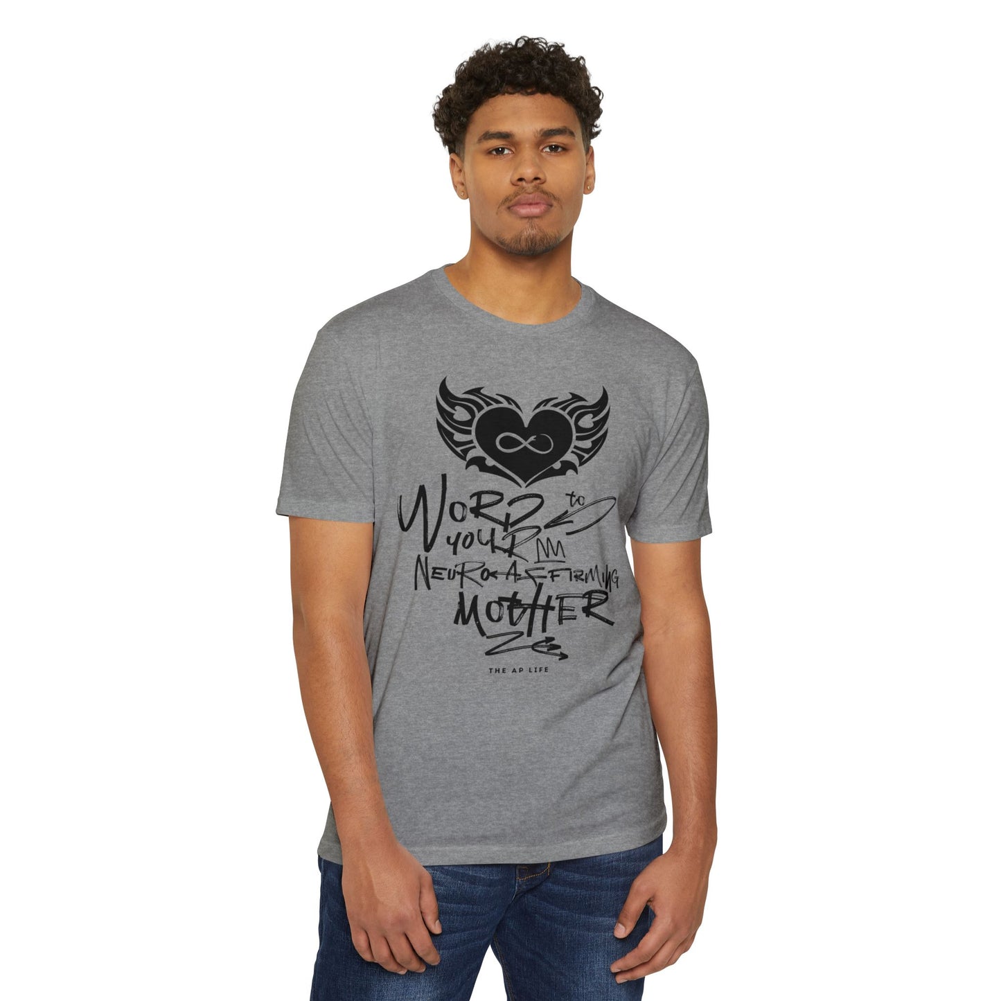 Word to your Neuro-Affirming Mother - 90s Throwback - Adult Unisex Jersey Tee