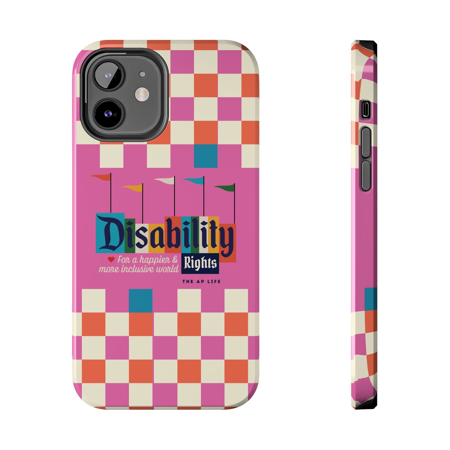 Disability Rights for A Happier & More Inclusive World - iPhone Case