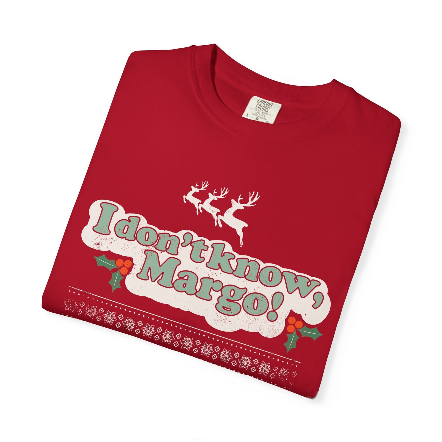 Why Not Presume Competence, Todd? I Don't Know Margo! - Neuro-Affirming Christmas Tee - Adult Unisex Tee