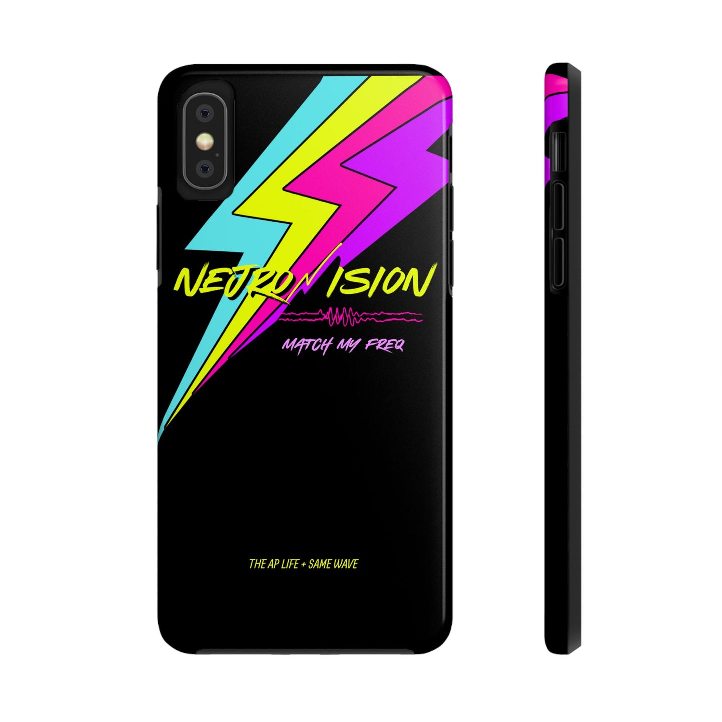Neurovision - Match my Freq - Epilepsy Awareness Phone Cases - iPhone - Android