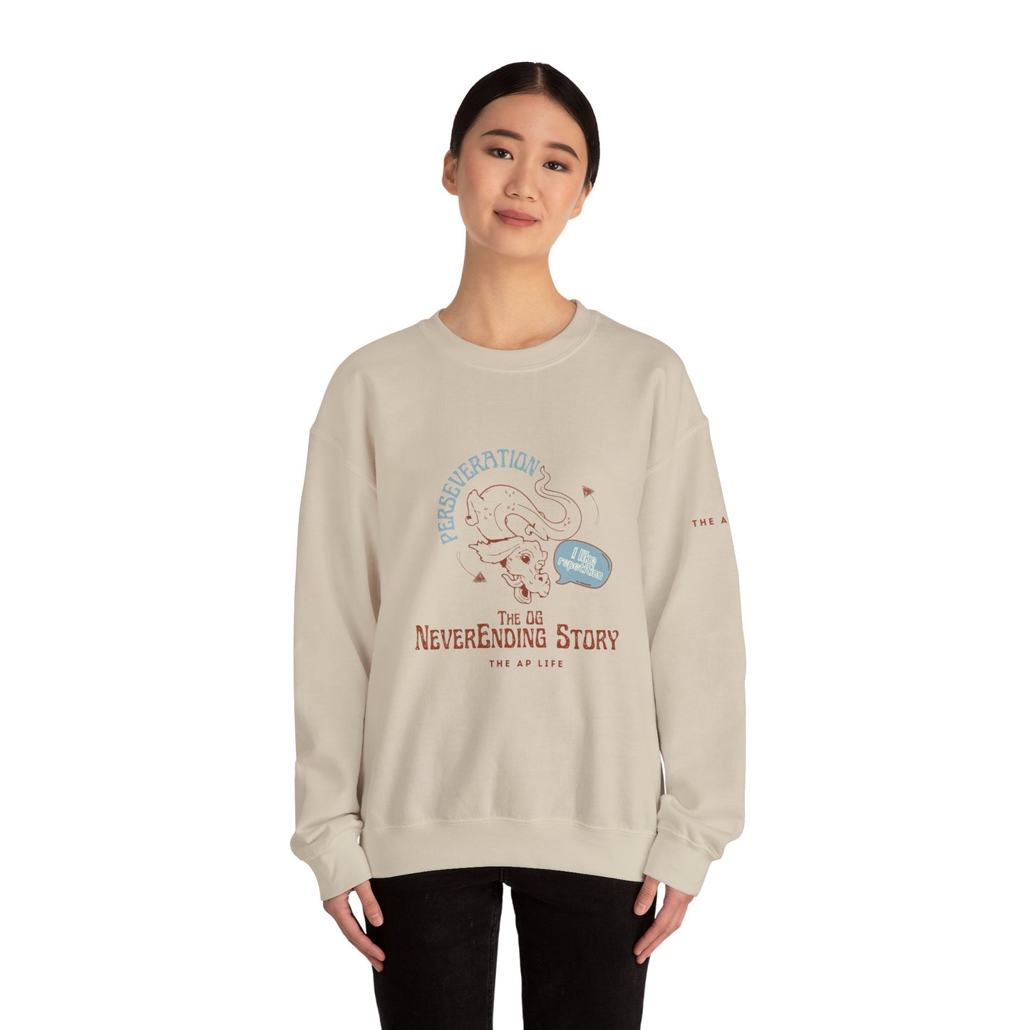Perseveration The OG NeverEnding Story - Adult Unisex Crewneck Sweatshirt