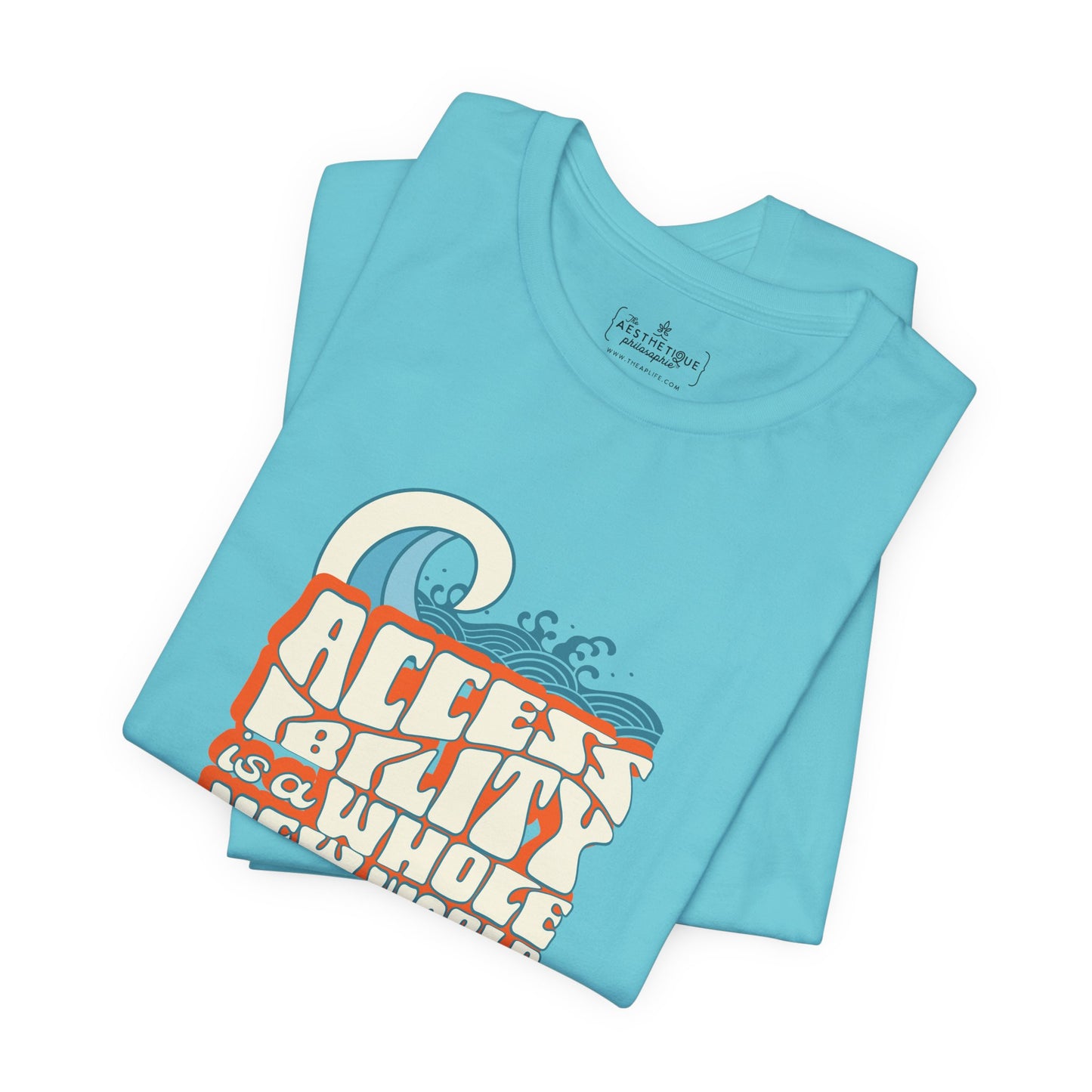 Accessibility Is A Whole New World - Fundraiser Adult Unisex Tee