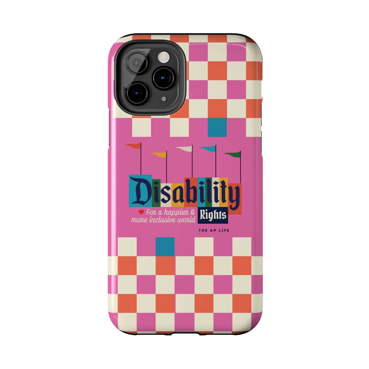 Disability Rights for A Happier & More Inclusive World - iPhone Case