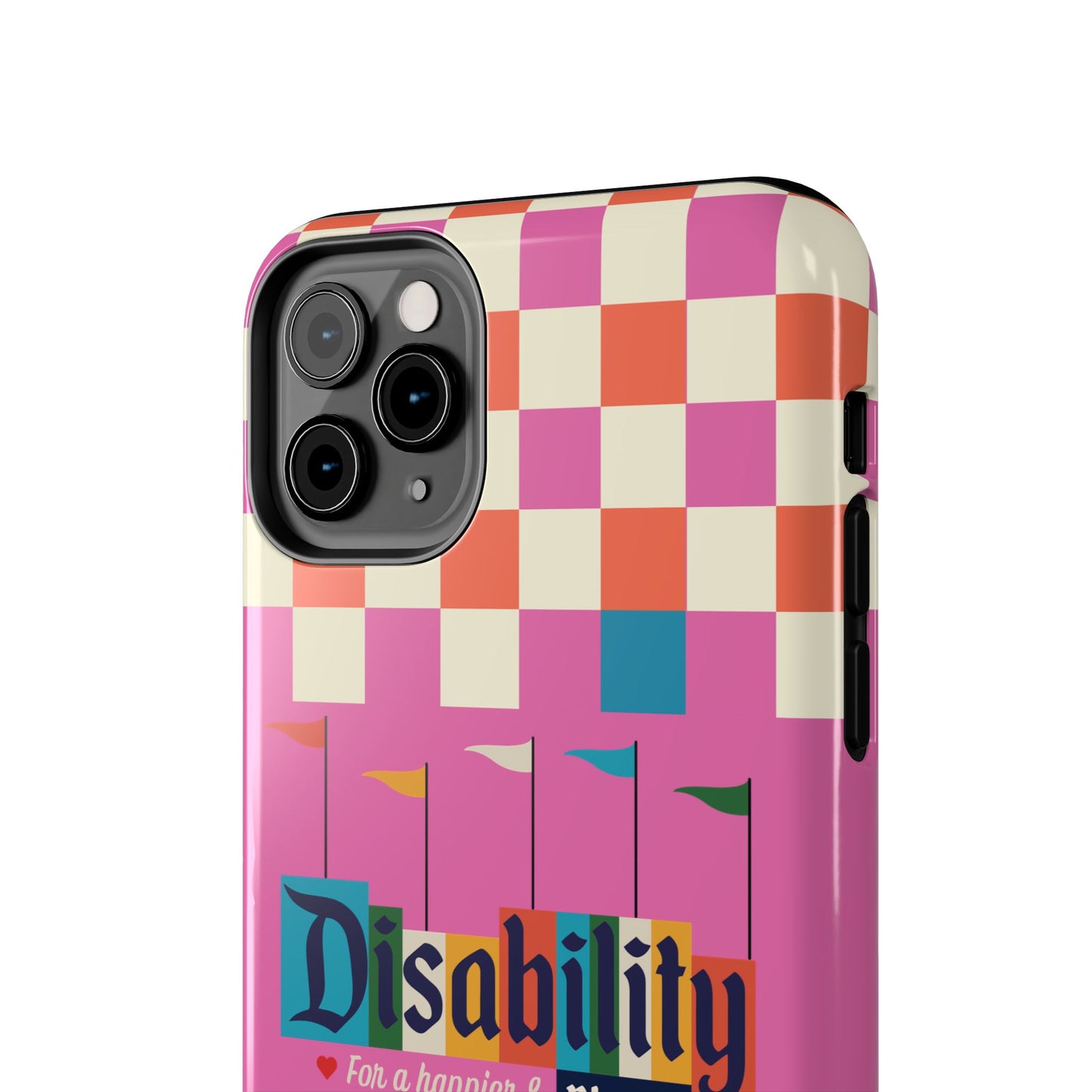 Disability Rights for A Happier & More Inclusive World - iPhone Case