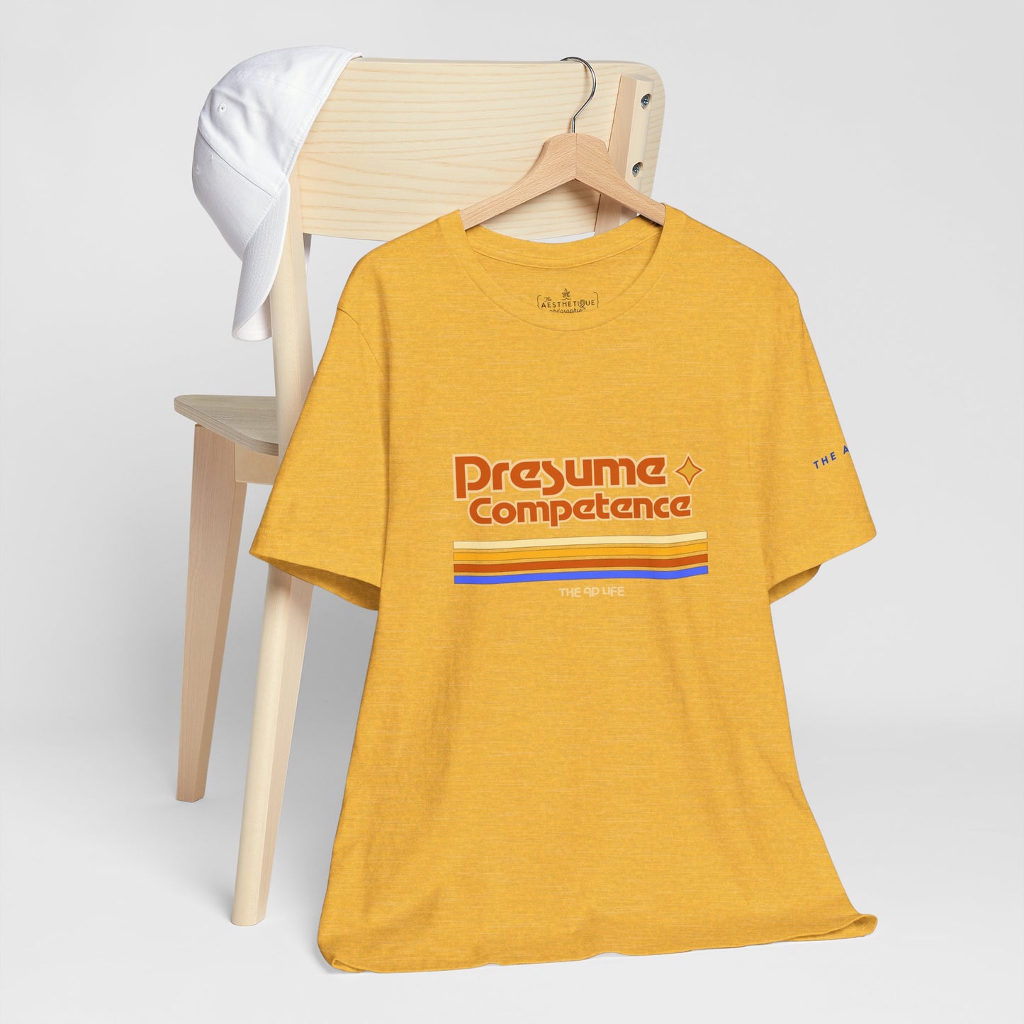 Presume Competence - Adult Unisex Jersey Tee