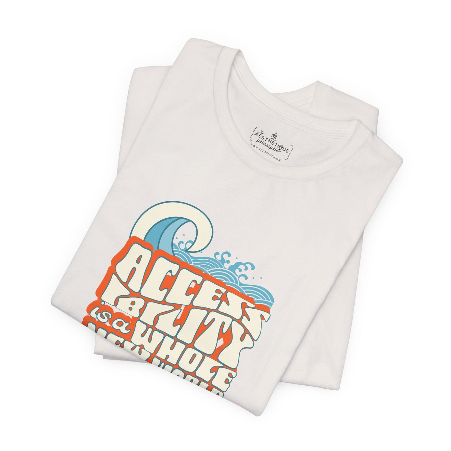 Accessibility Is A Whole New World - Fundraiser Adult Unisex Tee