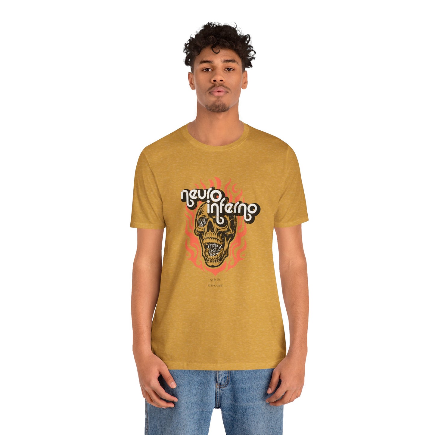 Neuro Inferno - AuDHD Burnout - Adult Unisex Tee