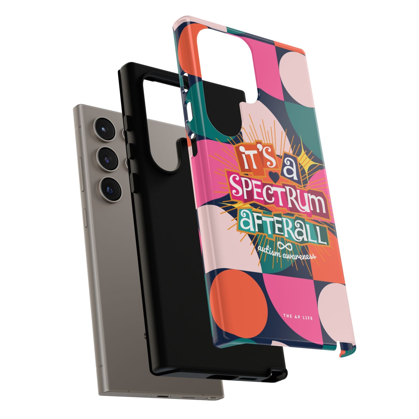 It's A Spectrum Afterall - Autism Awareness - Android Phone Case for Google Pixel & Samsung