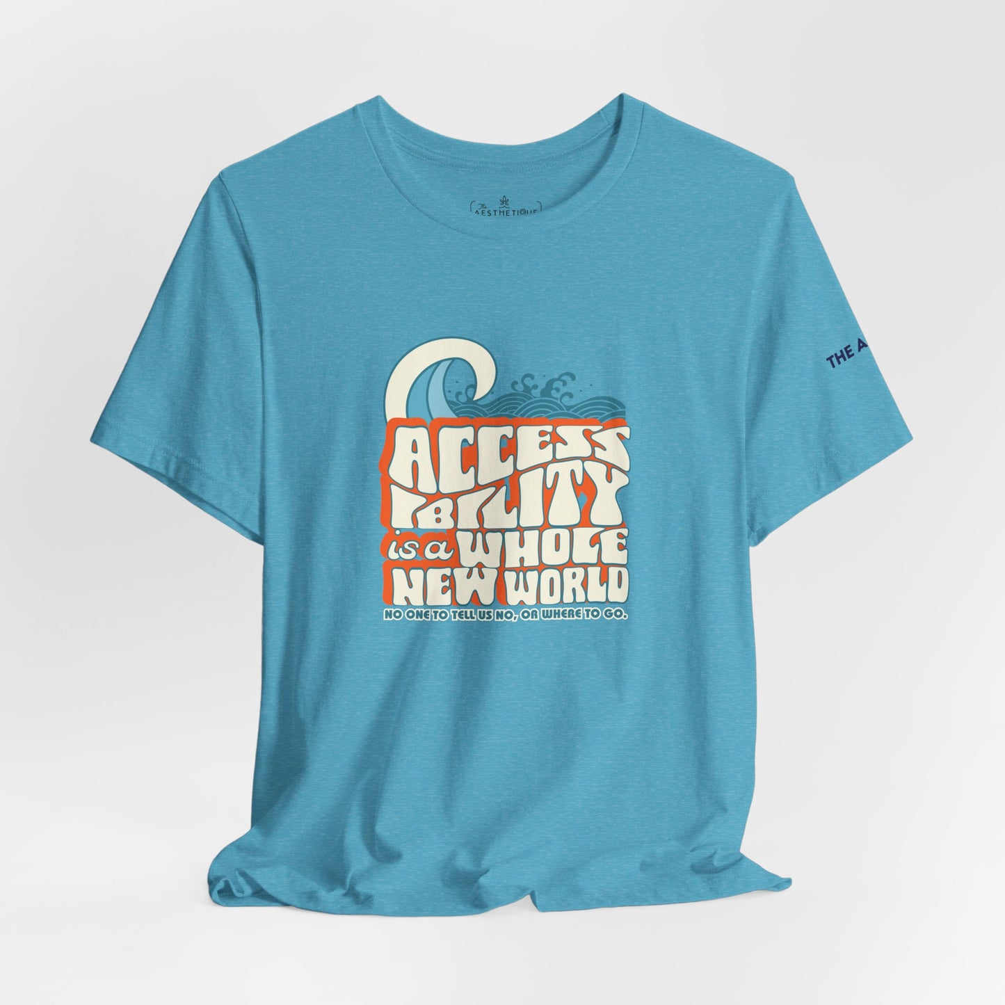 Accessibility Is A Whole New World - Fundraiser Adult Unisex Tee