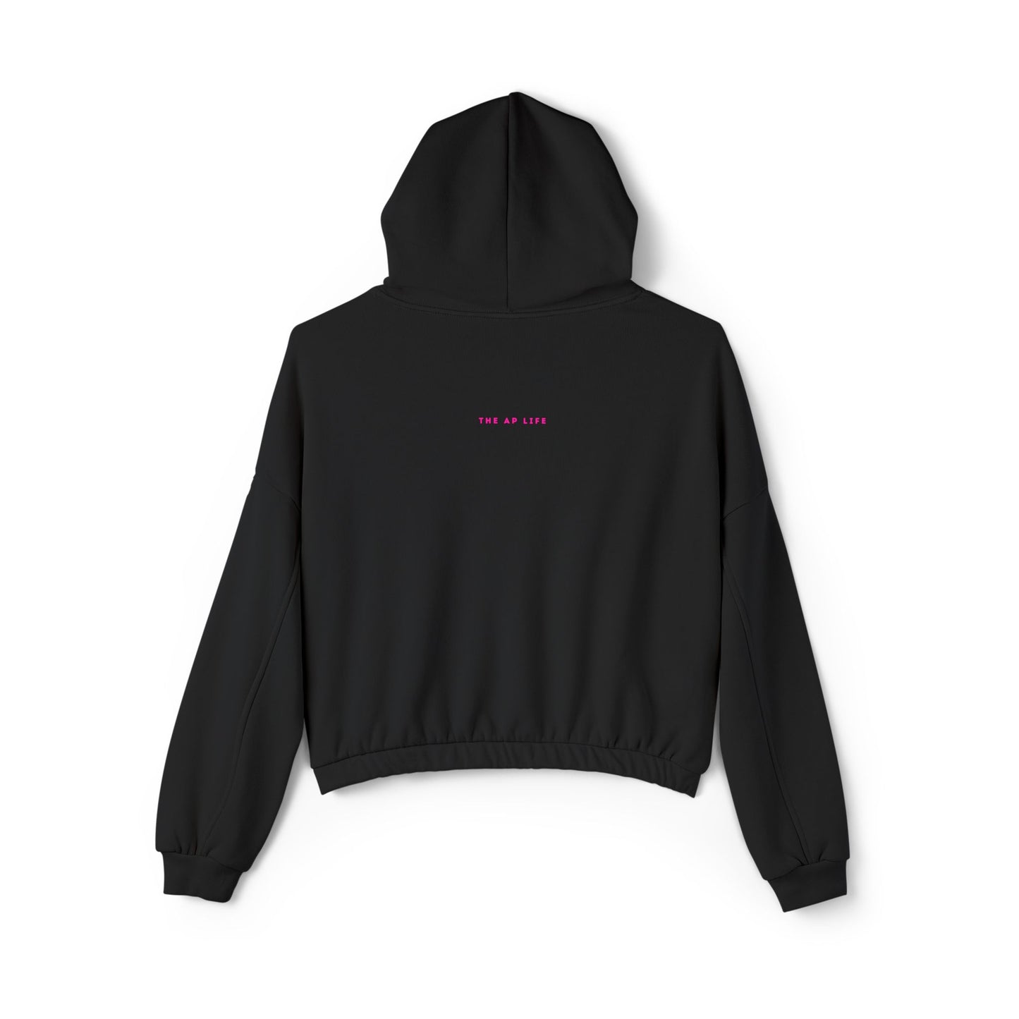 ND Momz N Da Hood (Don't Mess With Dem Ladiez) - Women's Cinched Hoodie