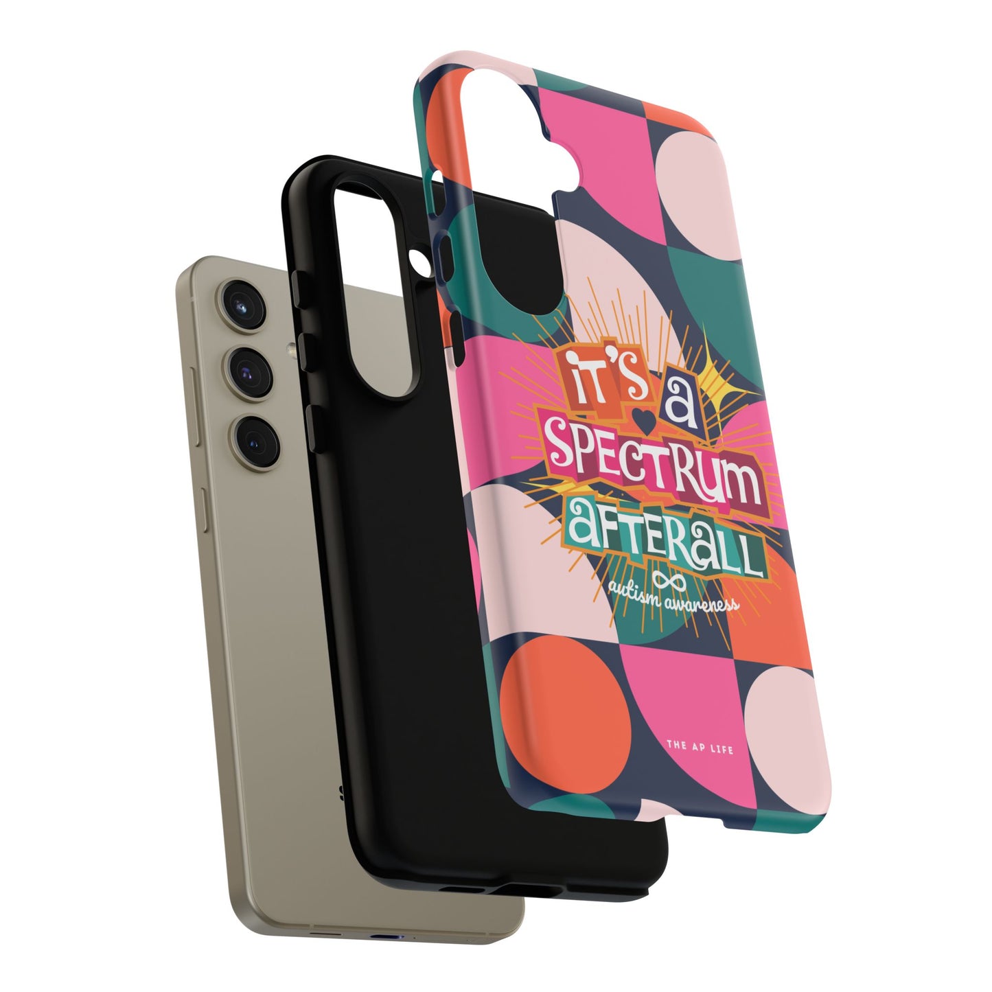 It's A Spectrum Afterall - Autism Awareness - Android Phone Case for Google Pixel & Samsung