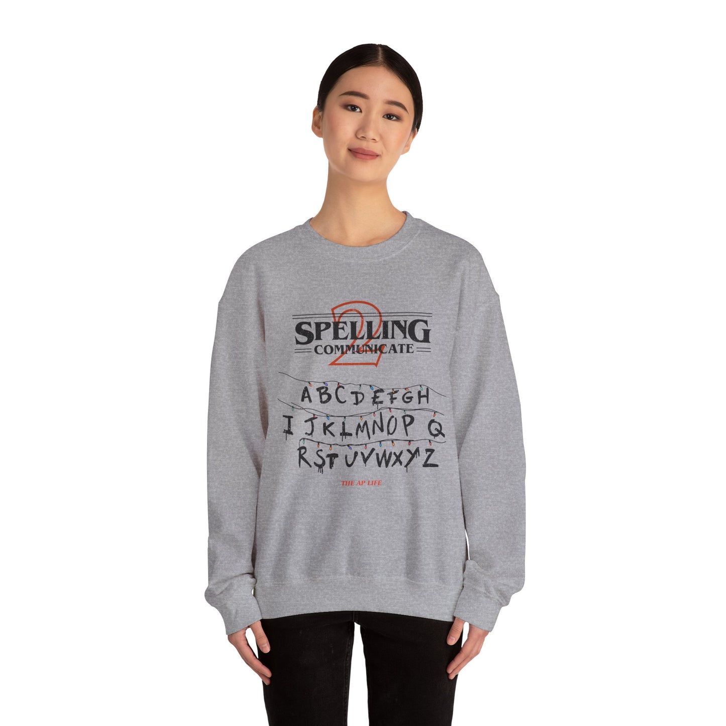 Spelling to Communicate - S2C - Adult Unisex Heavy Blend™ Crewneck Sweatshirt