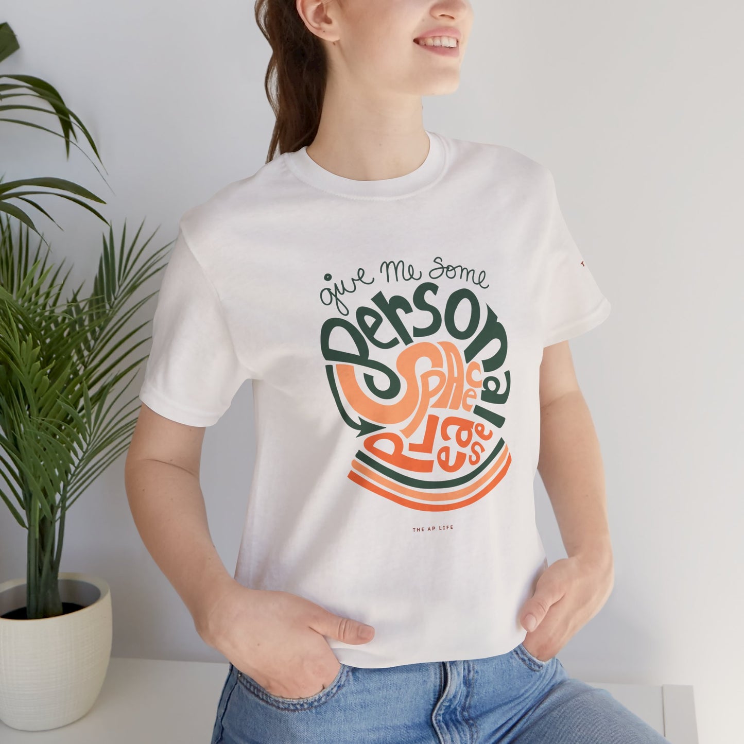 Give Me Some Personal Space Please - Sensory - Adult Unisex Jersey Tee