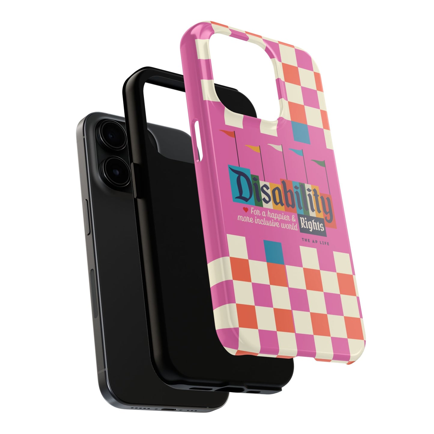 Disability Rights for A Happier & More Inclusive World - iPhone Case