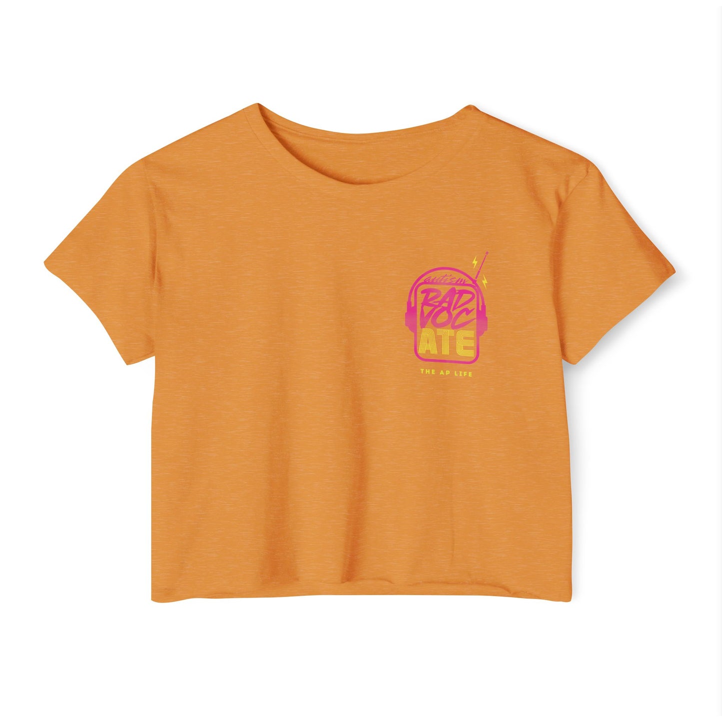 Autism RadvocATE - Women's Crop Top Tee