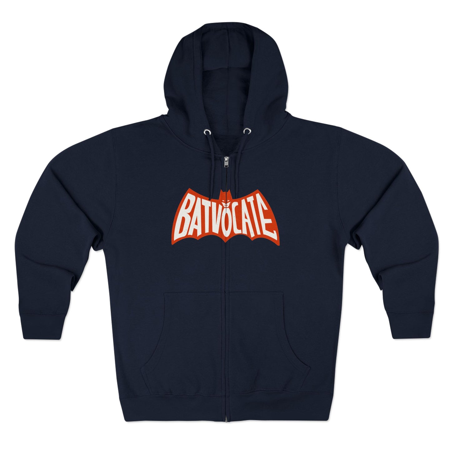 Batvocate - Defending All Forms of Communication - AAC - GLP - S2C - Adult Unisex Zip Hoodie