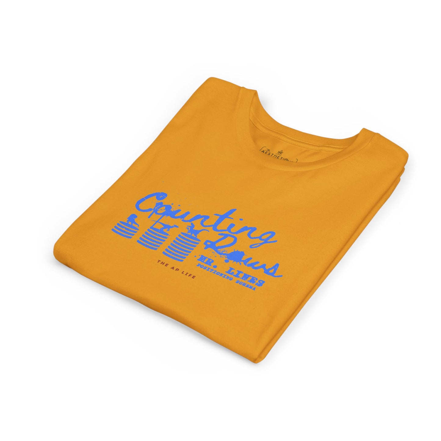 Counting Rows (Mr. Lines & Positioning Schema) - Youth Unisex Jersey Tee