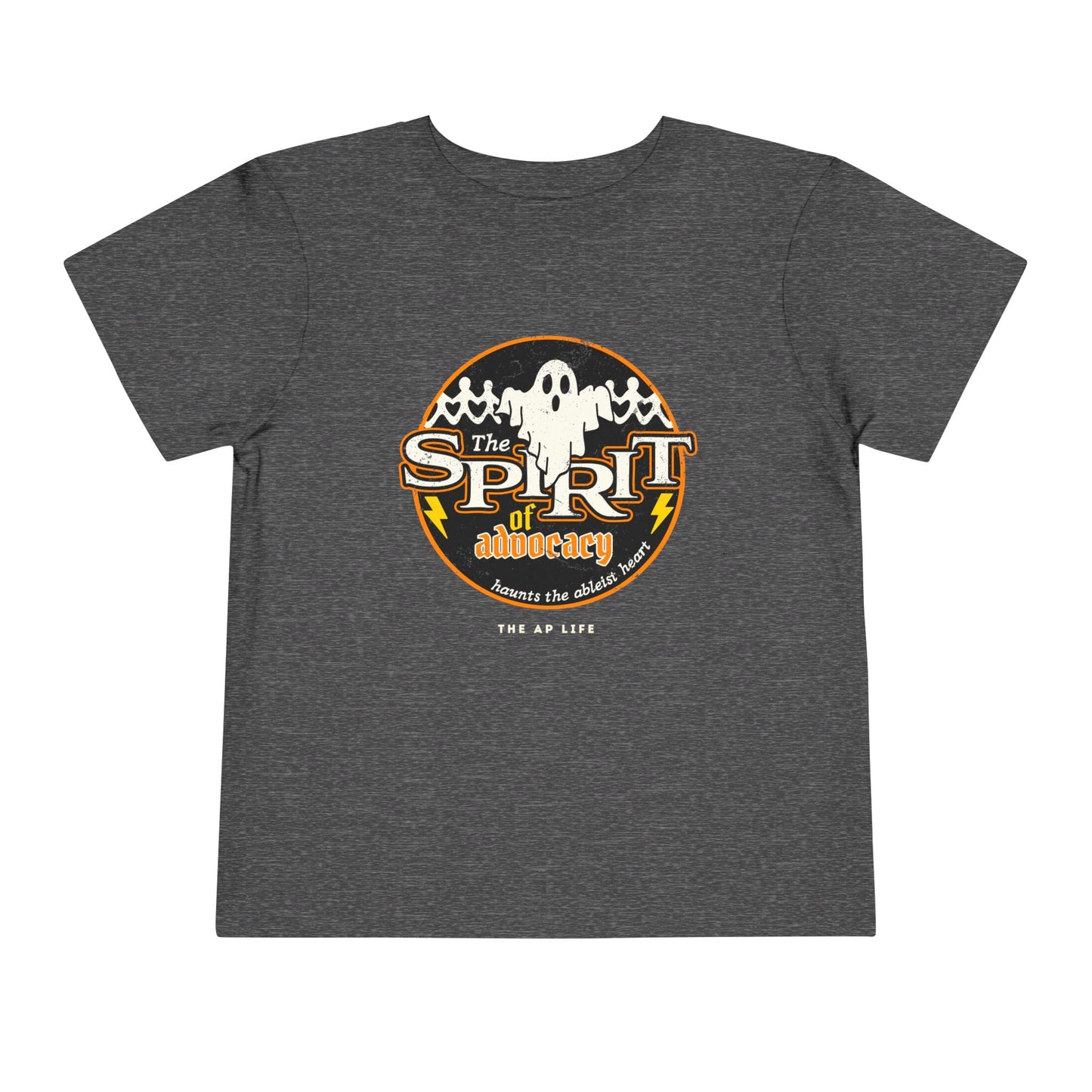 The Spirit of Advocacy (Haunts the Ablelist Heart) - Halloween - Toddler Unisex Tee