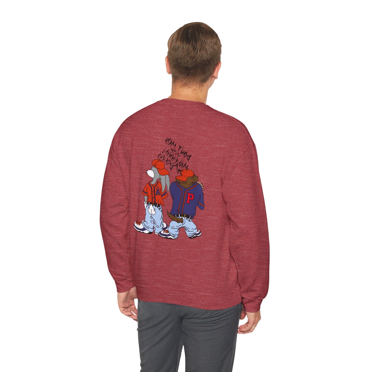 Don't Mess With Millennial Advocates - Adult Unisex Heavy Blend™ Crewneck Sweatshirt