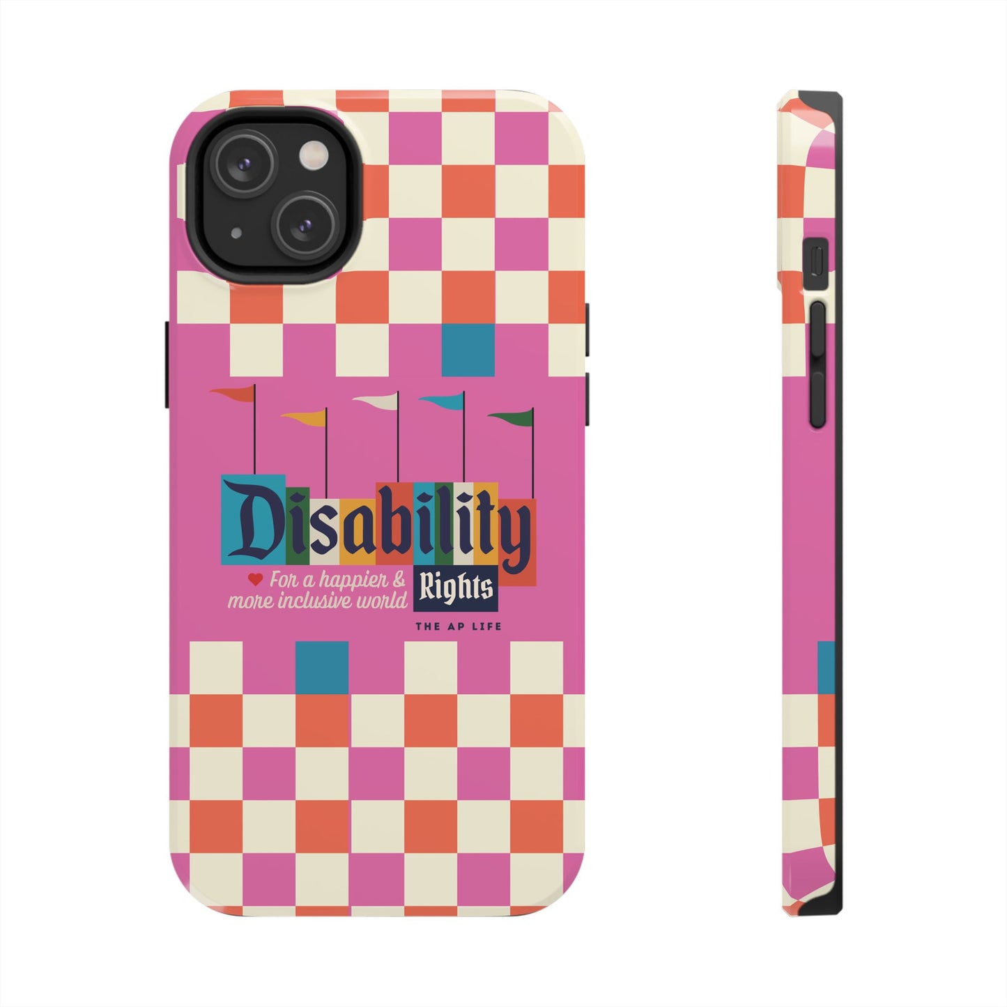 Disability Rights for A Happier & More Inclusive World - iPhone Case
