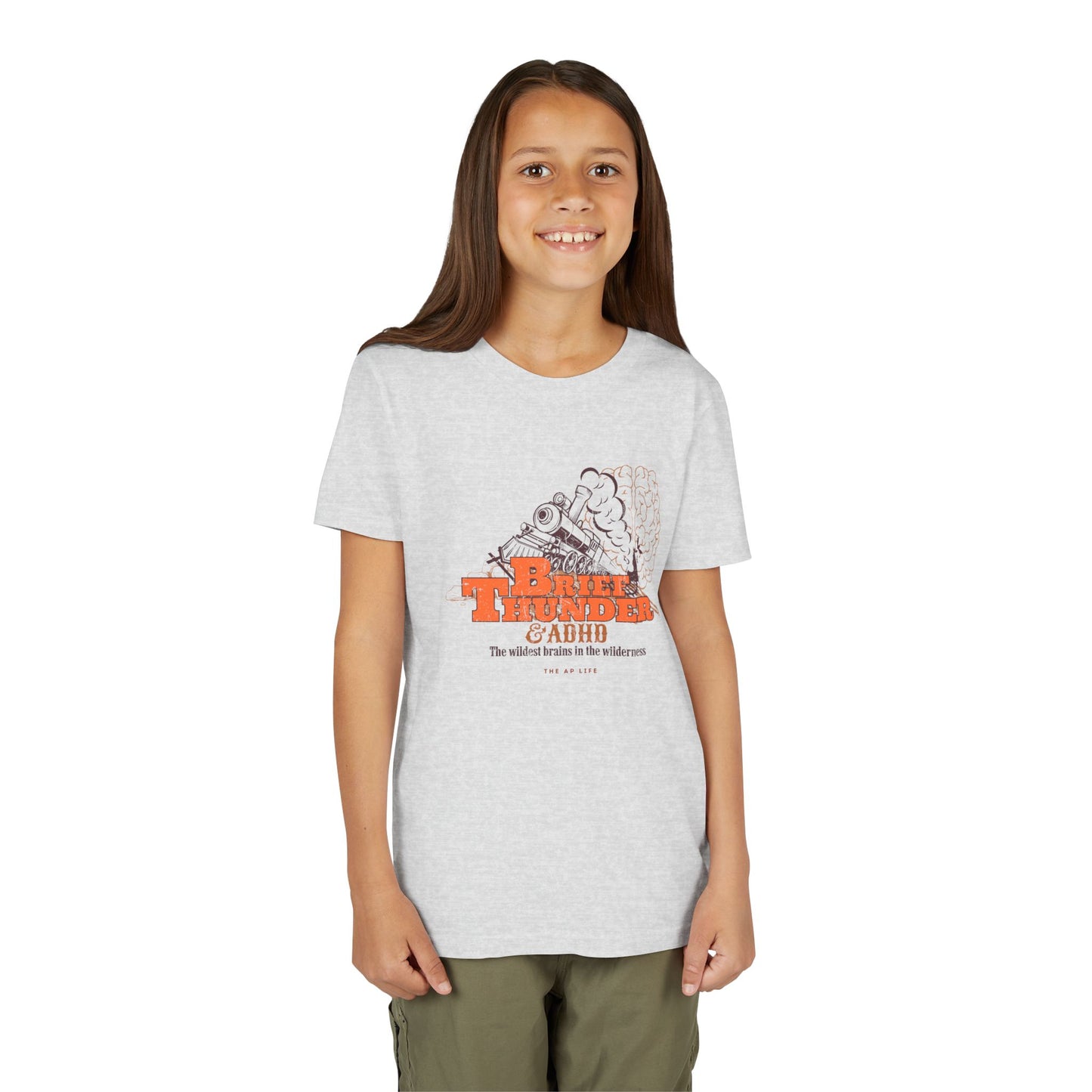 The Wildest Brains in the Wilderness - ADHD - Youth Unisex Jersey Tee
