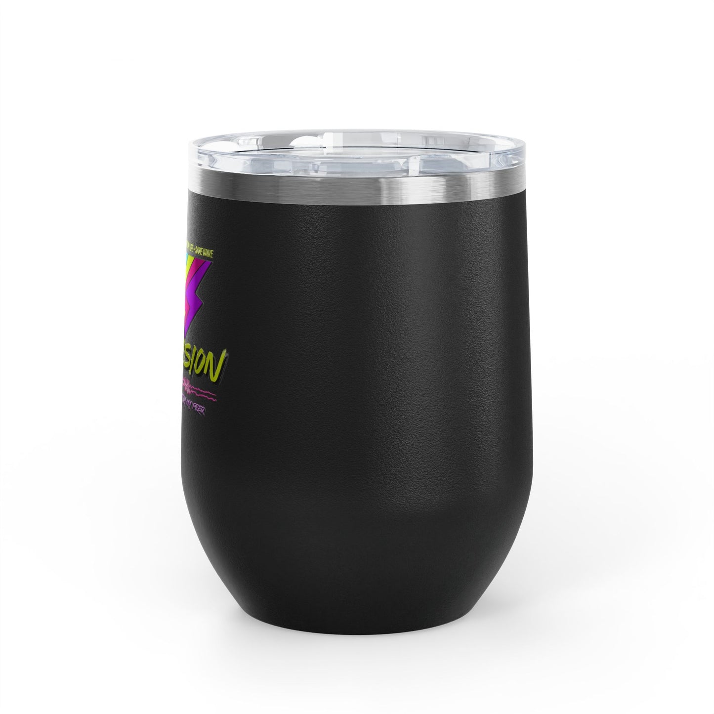 Neurovision - Match my Freq - Epilepsy Awareness - 12oz Insulated Tumbler