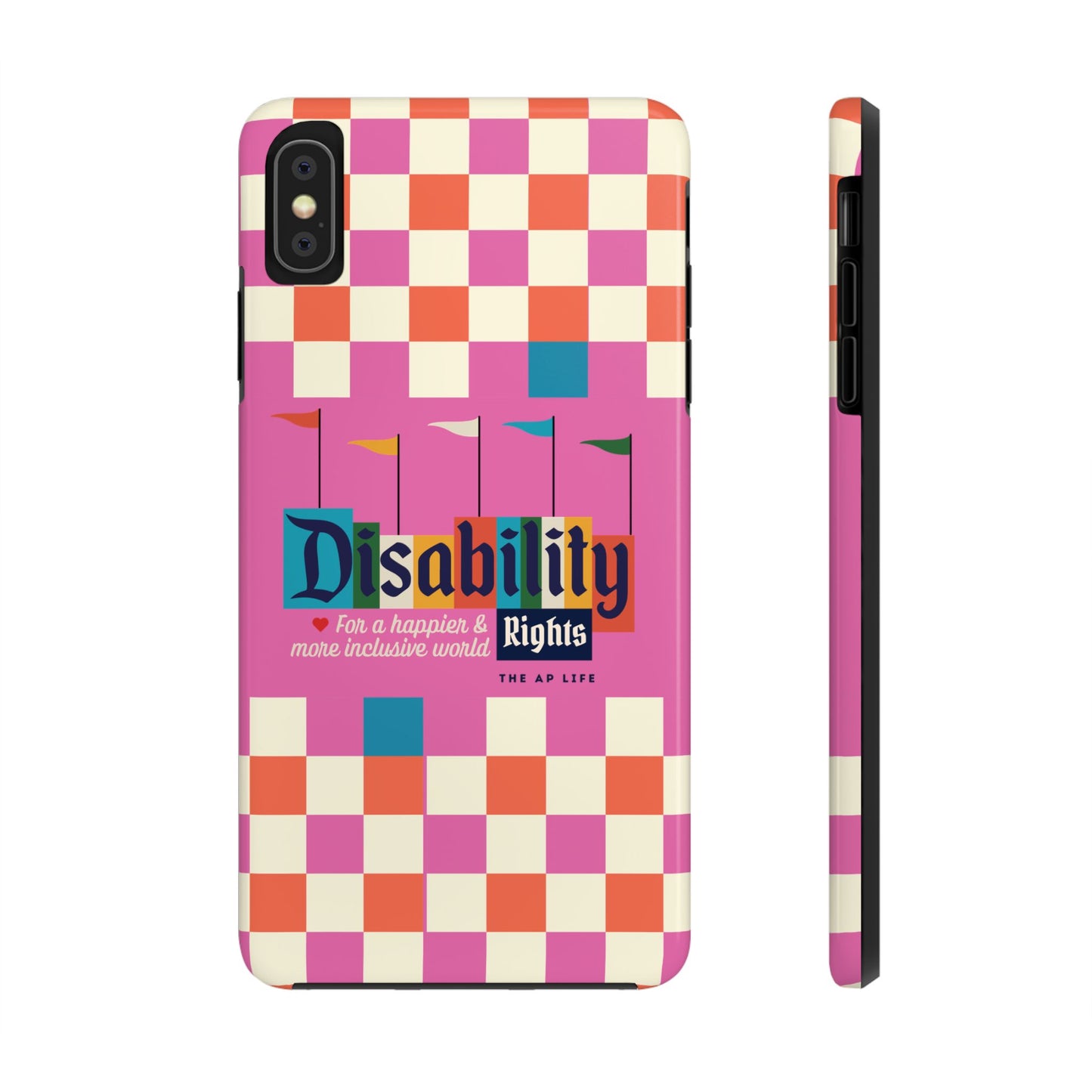 Disability Rights for A Happier & More Inclusive World - iPhone Case