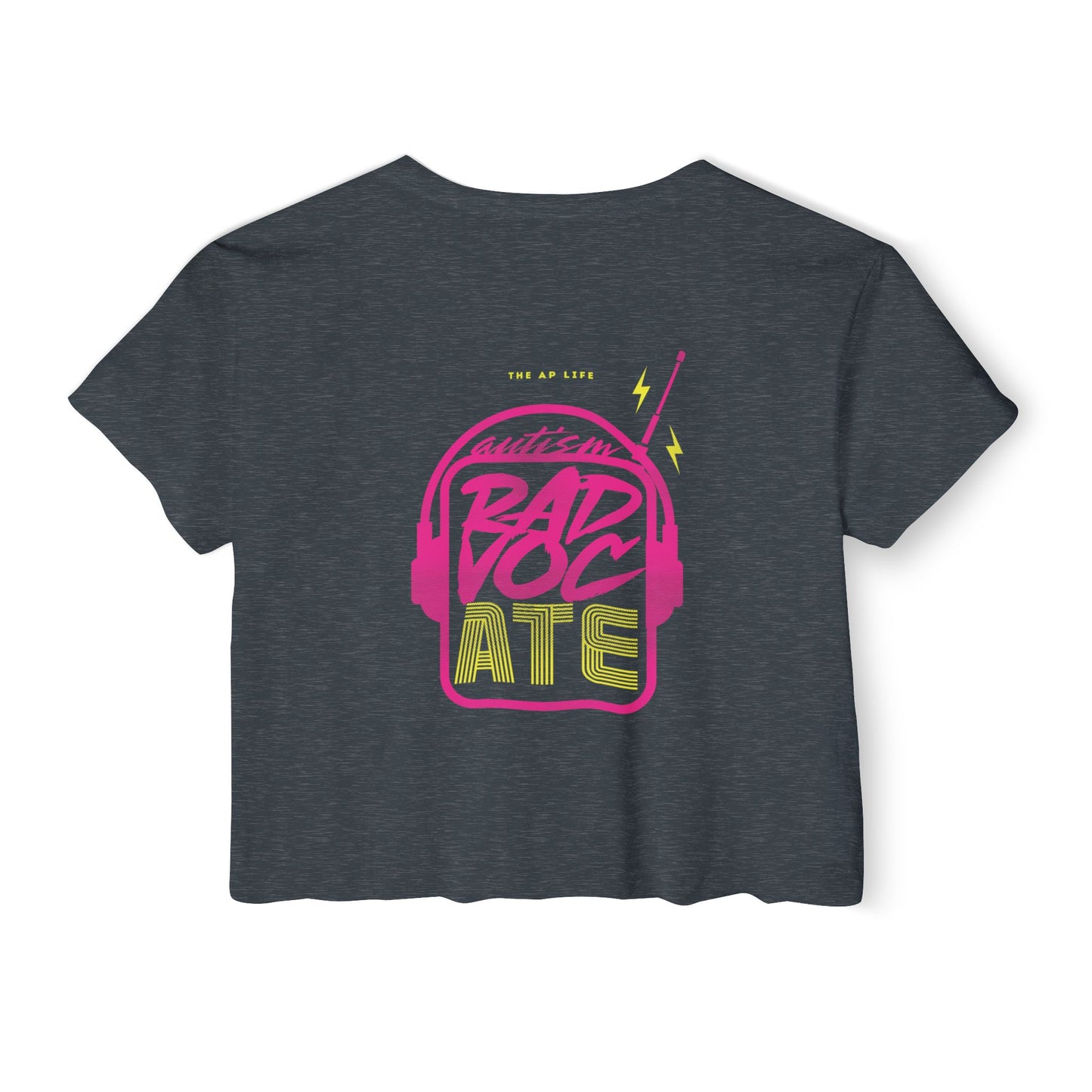 Autism RadvocATE - Women's Crop Top Tee