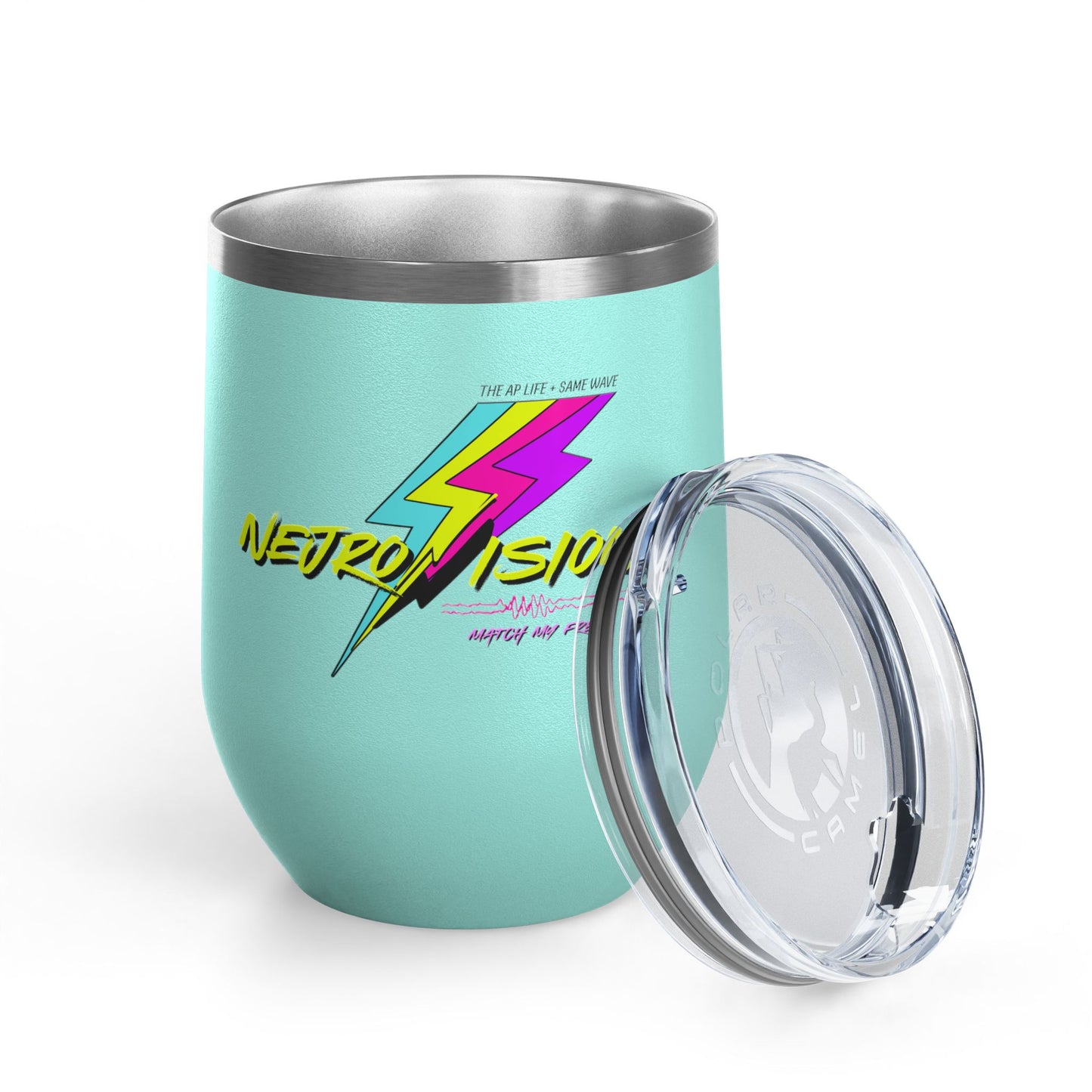 Neurovision - Match my Freq - Epilepsy Awareness - 12oz Insulated Tumbler