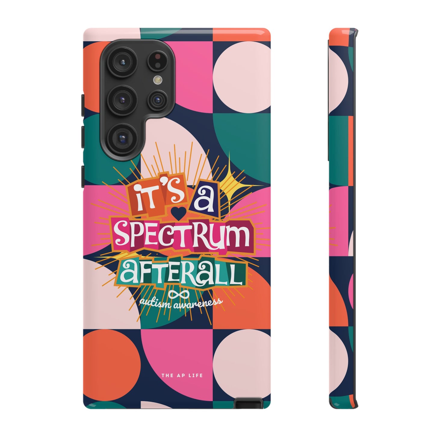 It's A Spectrum Afterall - Autism Awareness - Android Phone Case for Google Pixel & Samsung