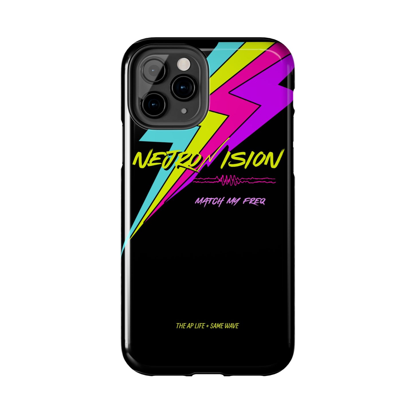 Neurovision - Match my Freq - Epilepsy Awareness Phone Cases - iPhone - Android