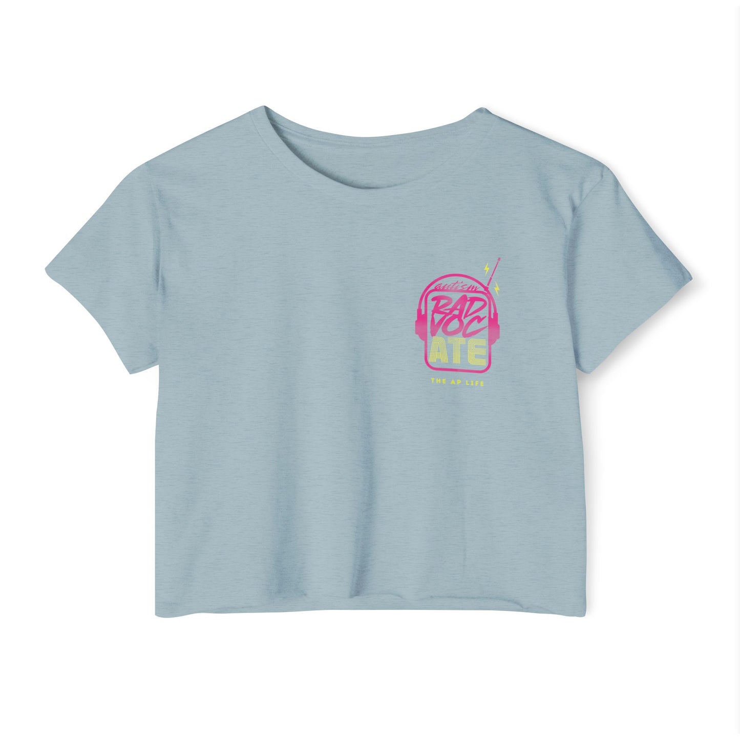 Autism RadvocATE - Women's Crop Top Tee