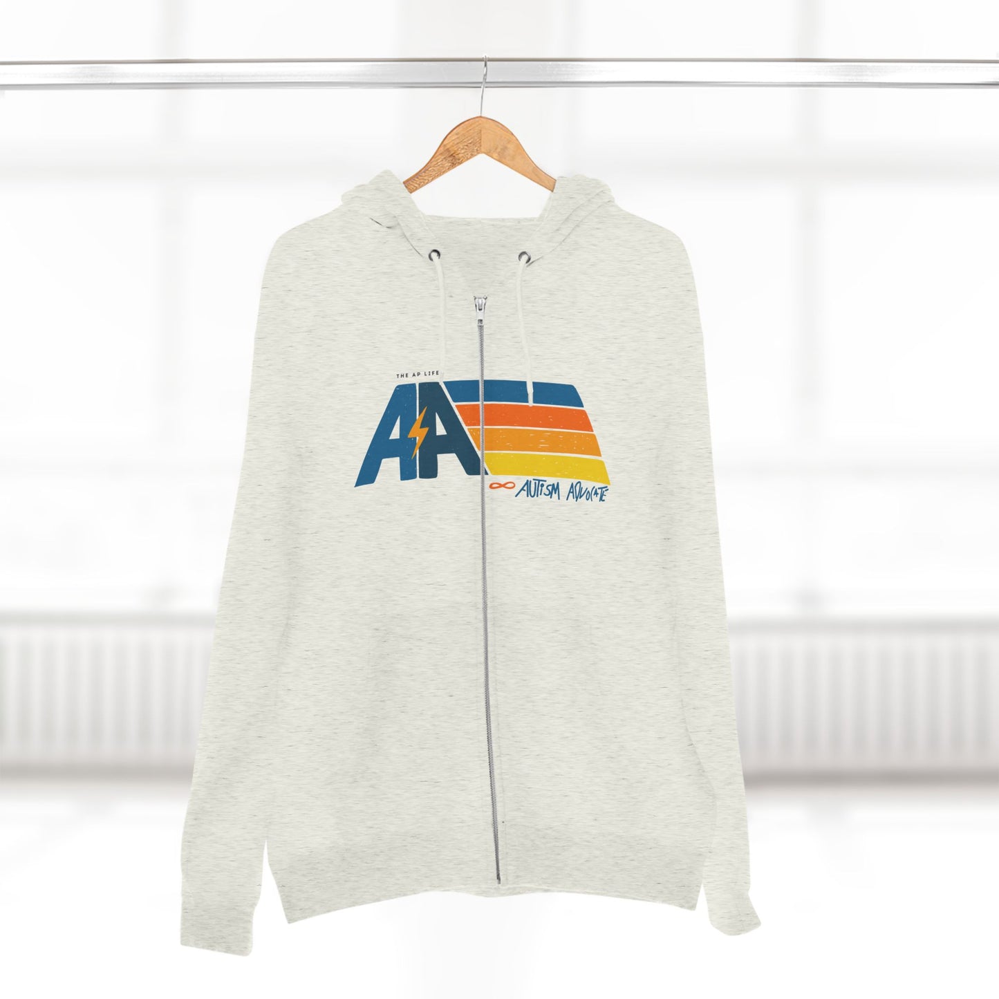 Autism Advocate - Adult Unisex Zip-Up Hoodie