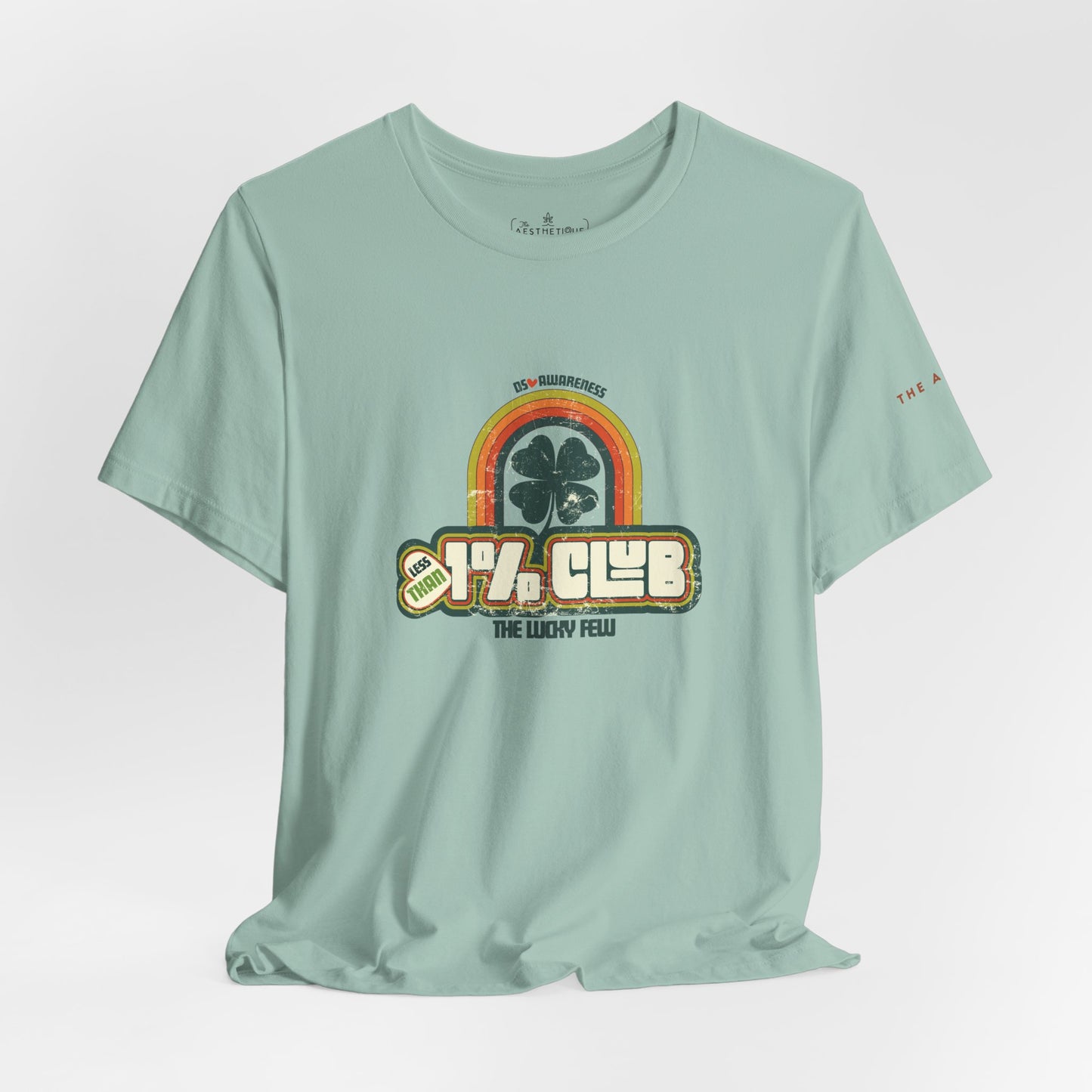 Less Than 1% Club (The Lucky Few) DS Awareness - Unisex Jersey Short Sleeve Tee