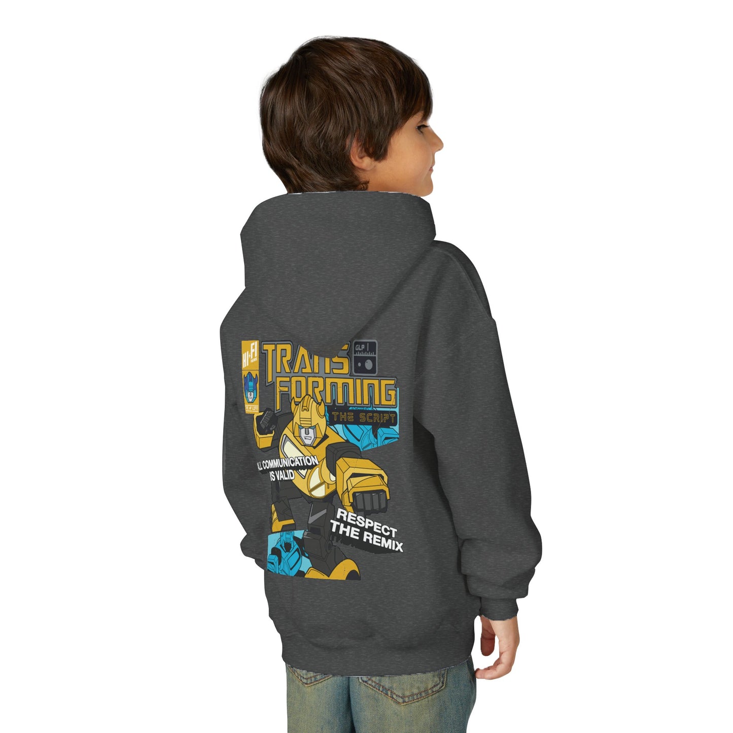 Transforming the Script - Gestalt Language Processing - Youth Unisex Hoodie