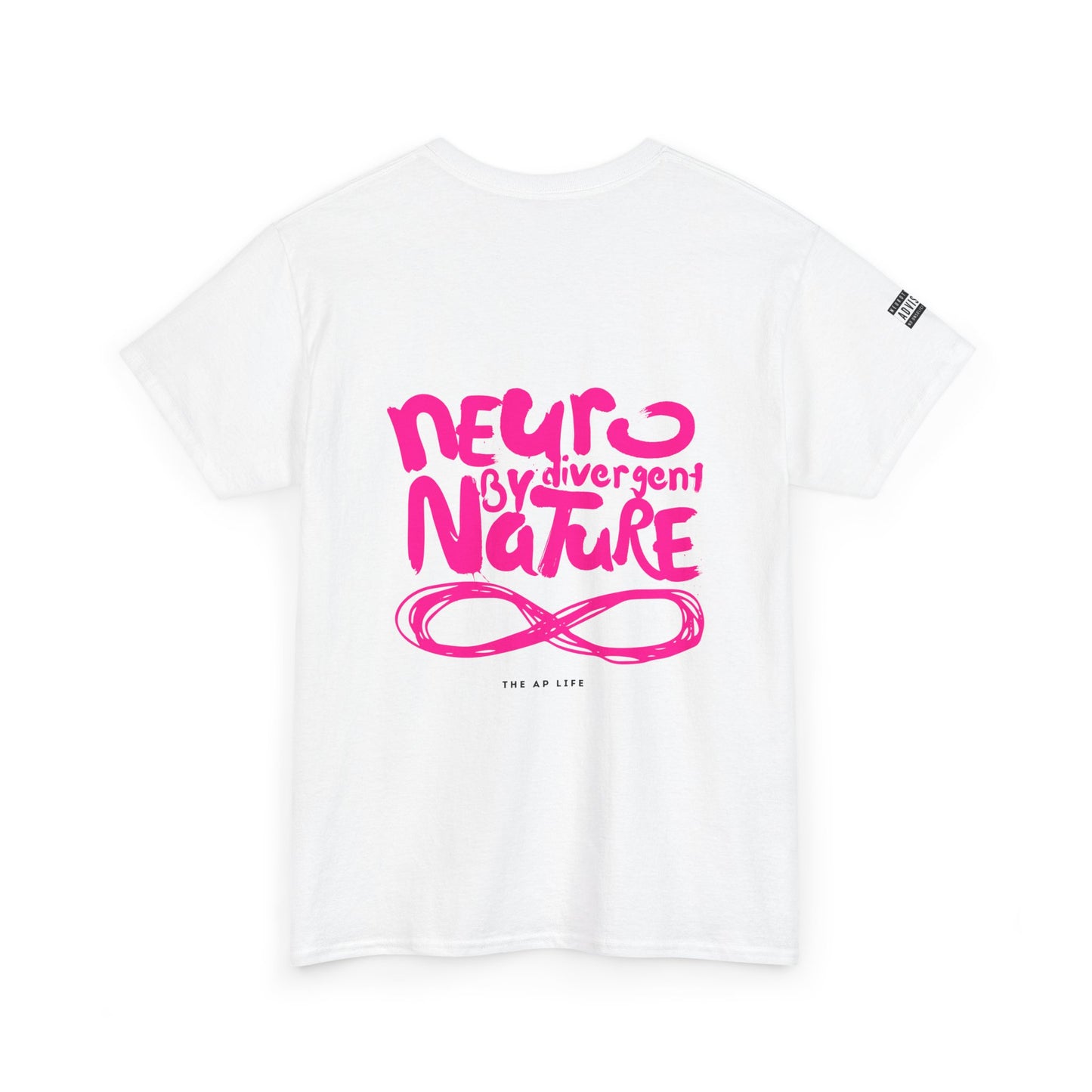 Neurodivergent by Nature (Neurotypical Advisory) - Adult Unisex Jersey Tee