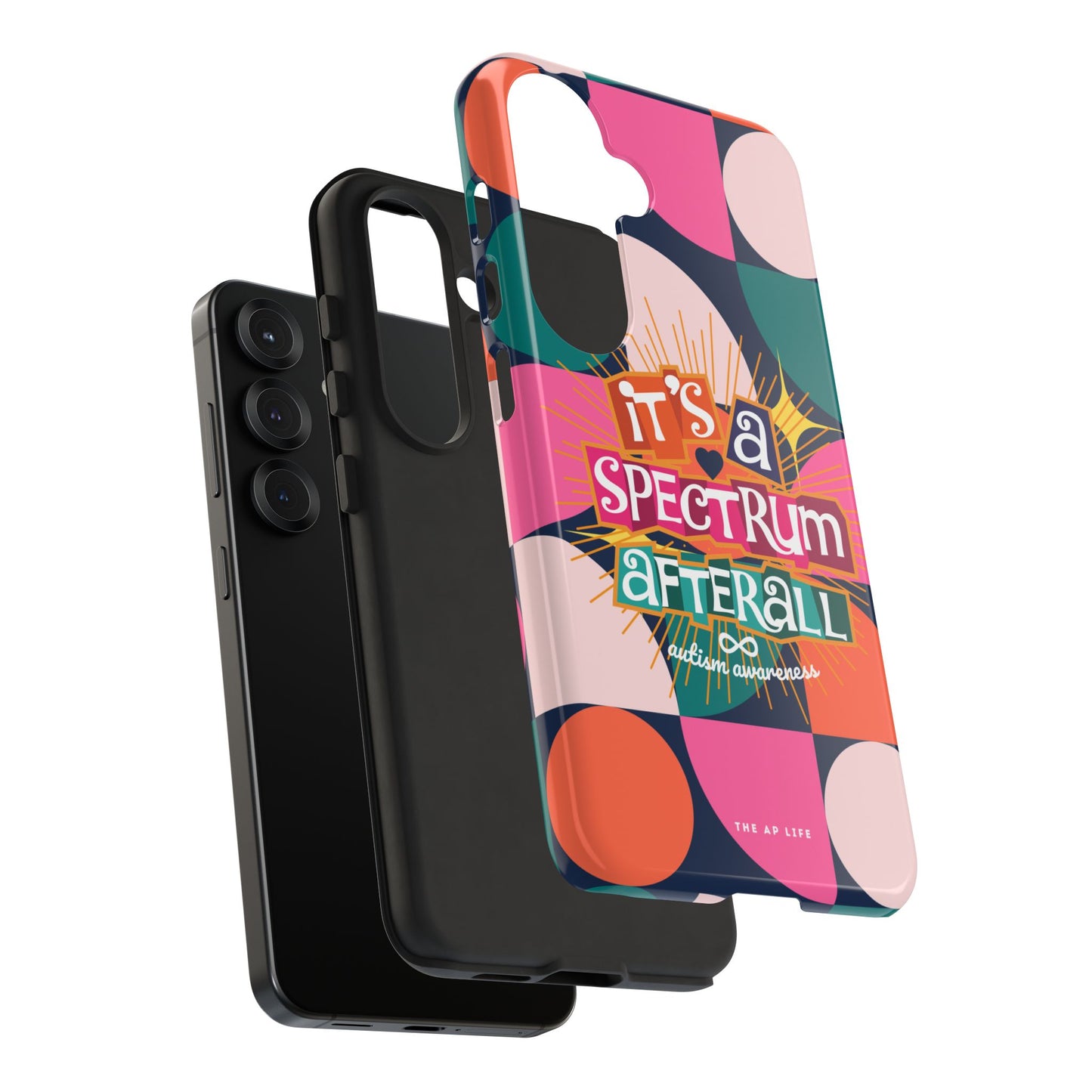 It's A Spectrum Afterall - Autism Awareness - Android Phone Case for Google Pixel & Samsung