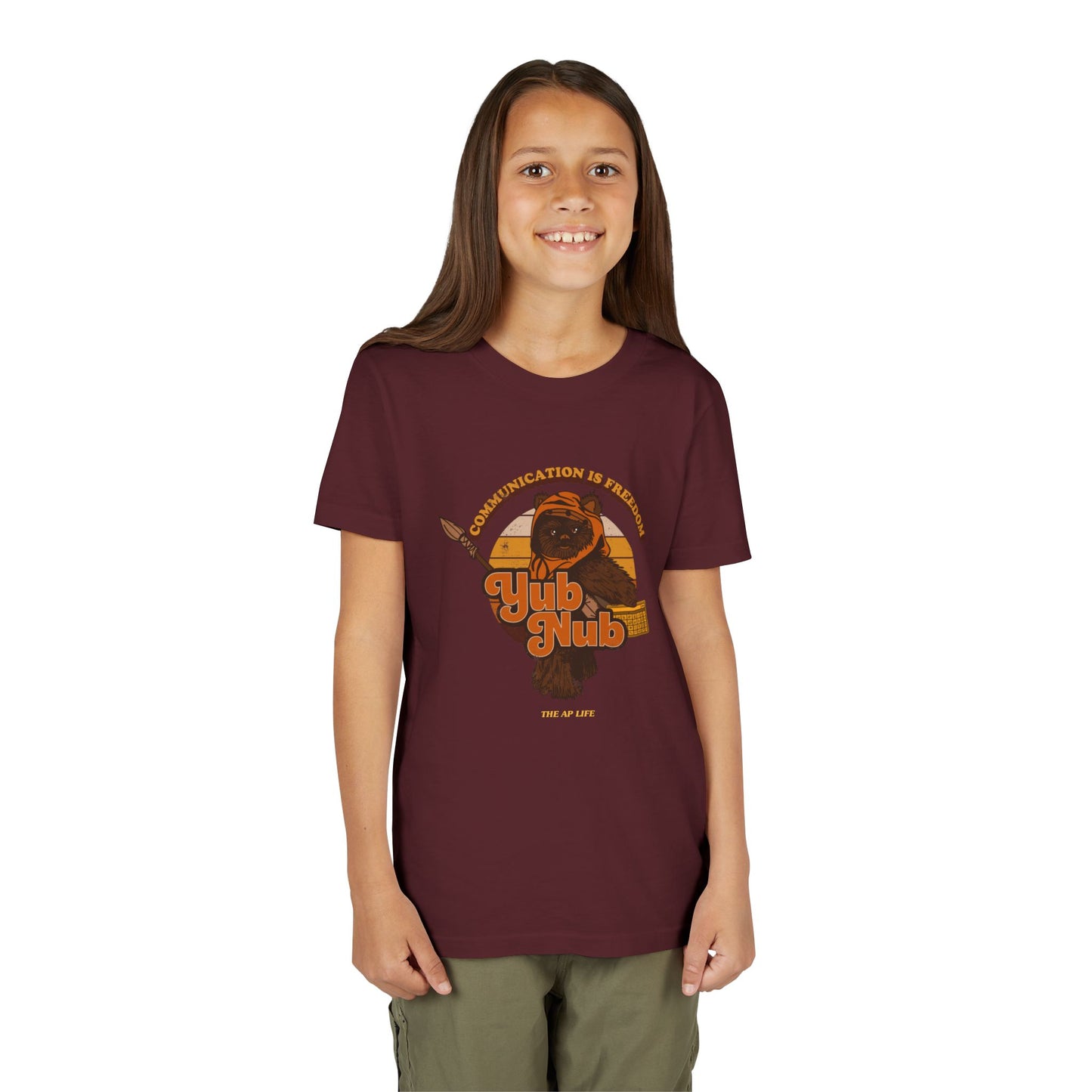 Communication is Freedom - Yub Nub - AAC - Youth Short Sleeve Tee