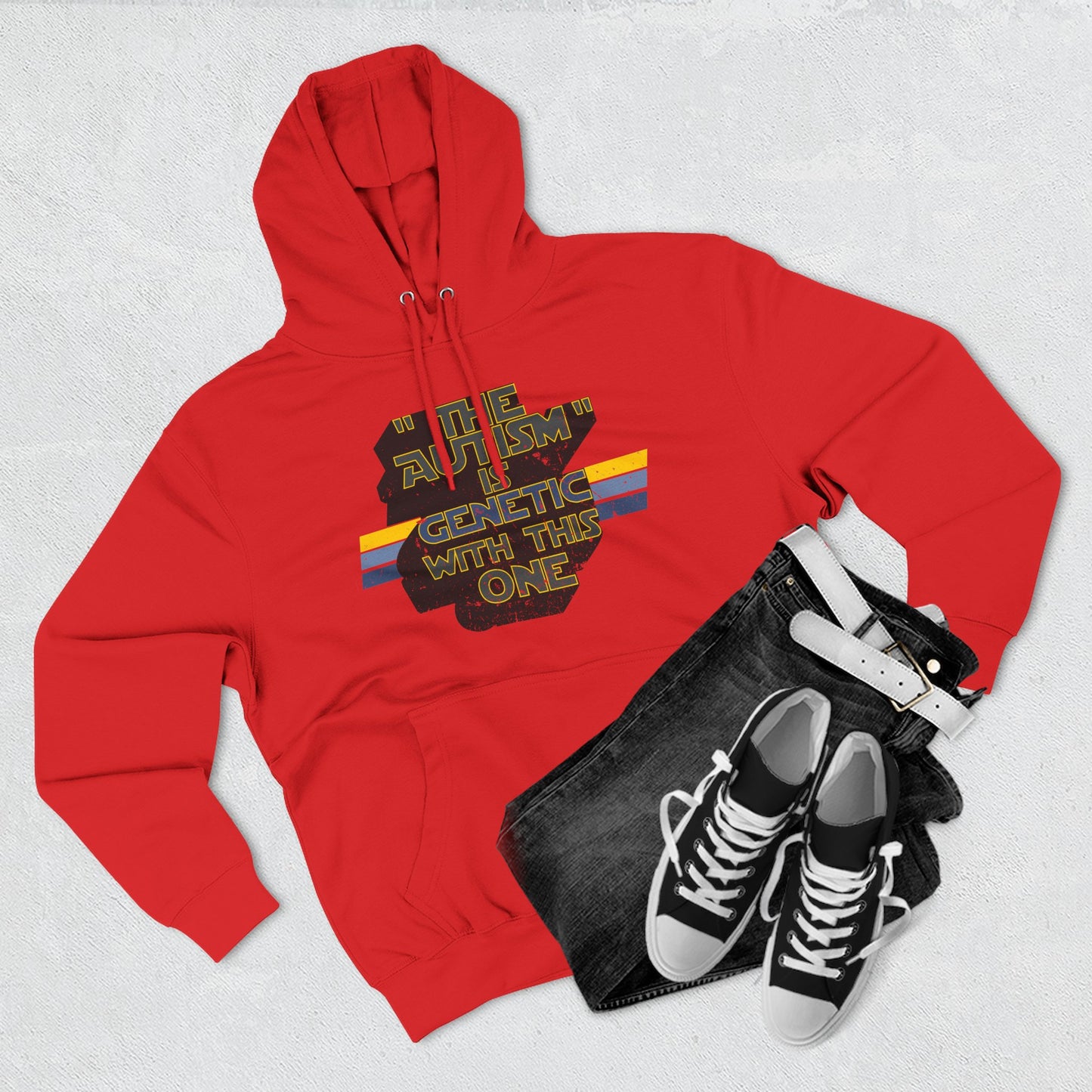 "The Autism" is Genetic with This One - Adult Unisex Hoodie