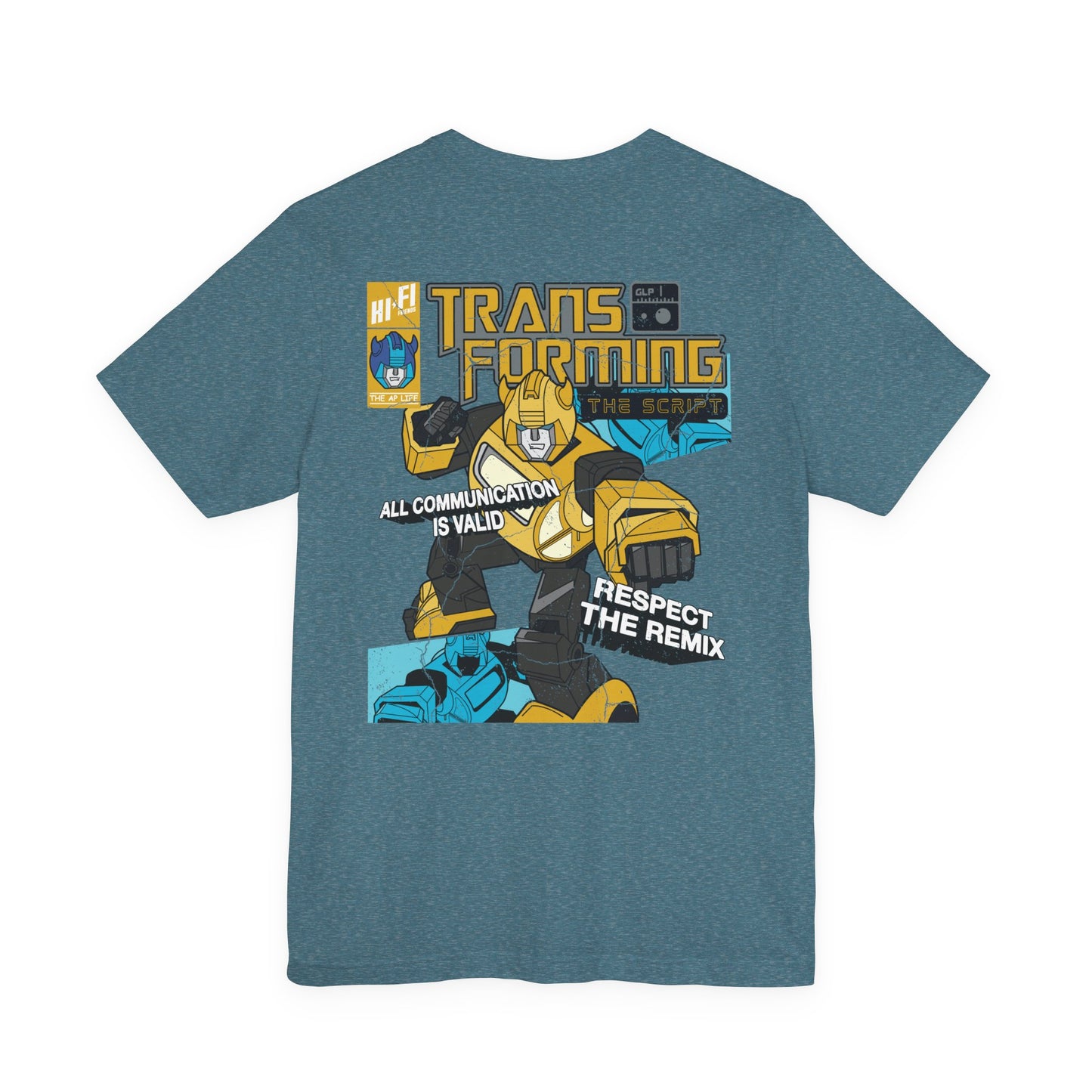 Transforming the Script - Gestalt Language Processing - Adult Unisex Jersey Tee